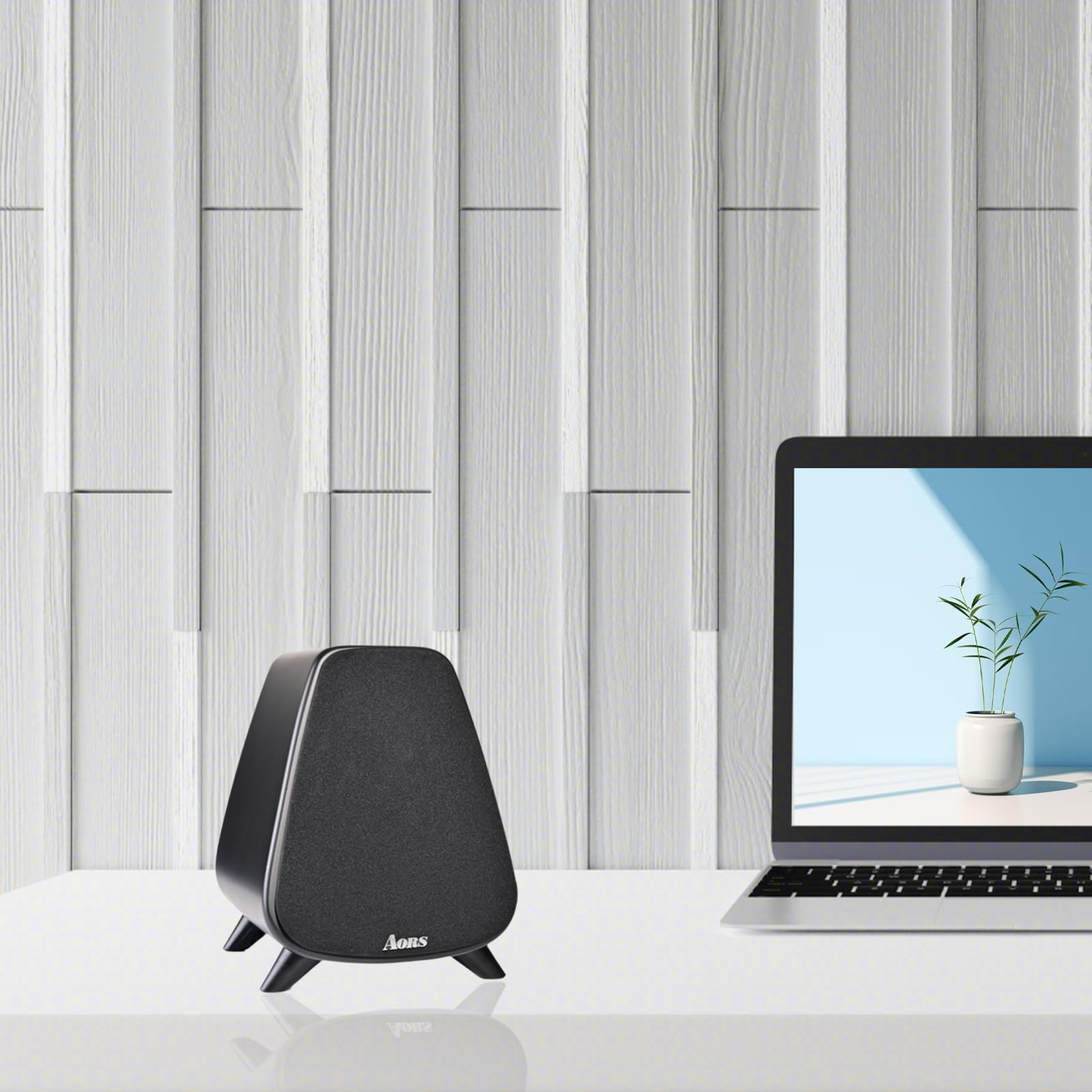 AS31 Active Bookshelf Speakers 80W RMS Bluetooth 5.3 with 3
