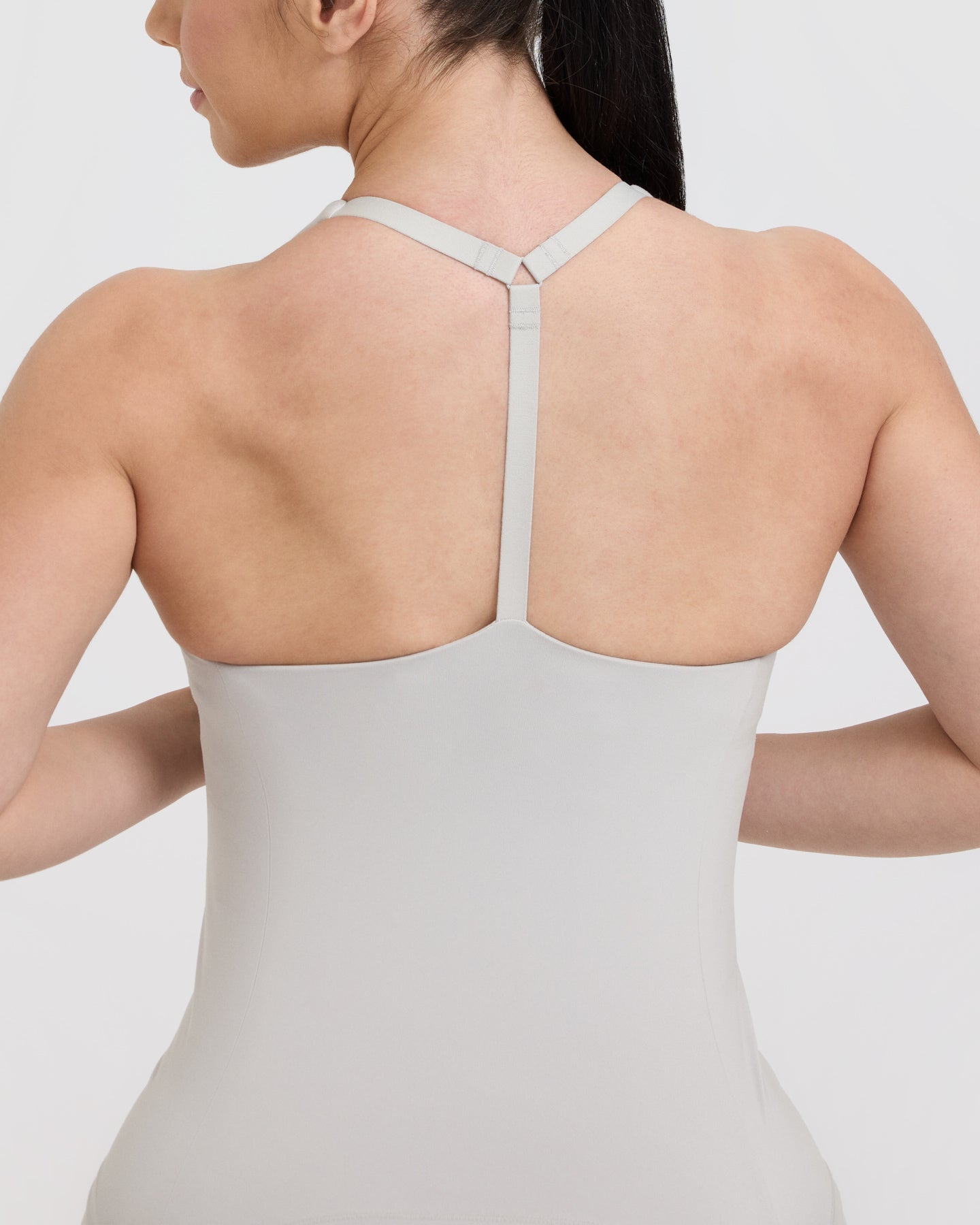 Timeless Square Neck Vest for Women - Light Grey Knit Sweater Vest | Perfect for Layering, Office Wear & Fall Outfits
