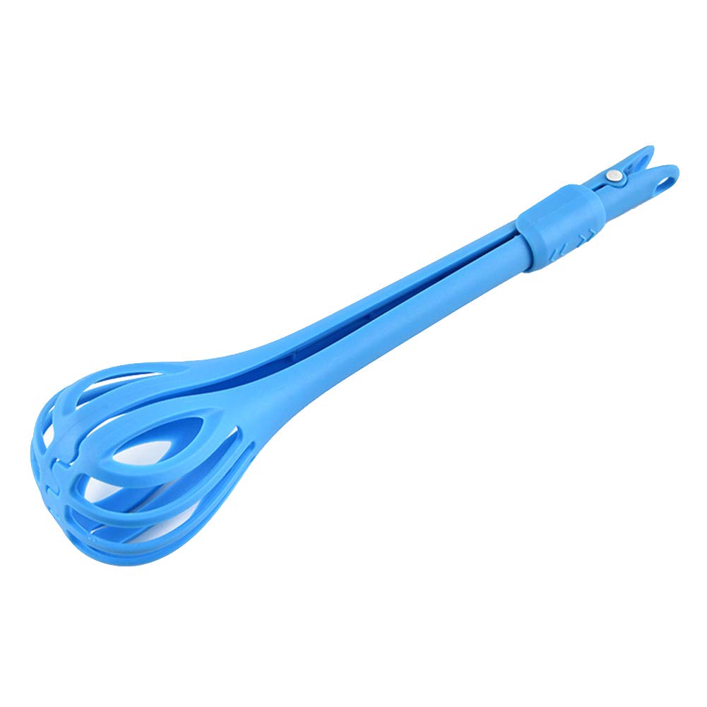 NUZYZ 3-in-1 Heat Resistant Egg Whisk, Noodles Clip & Egg Beater - Handheld Mixer for Salad, Baking & Cooking - Perfect Kitchen Tool for Whipping Eggs, Mixing Dough & Serving Pasta