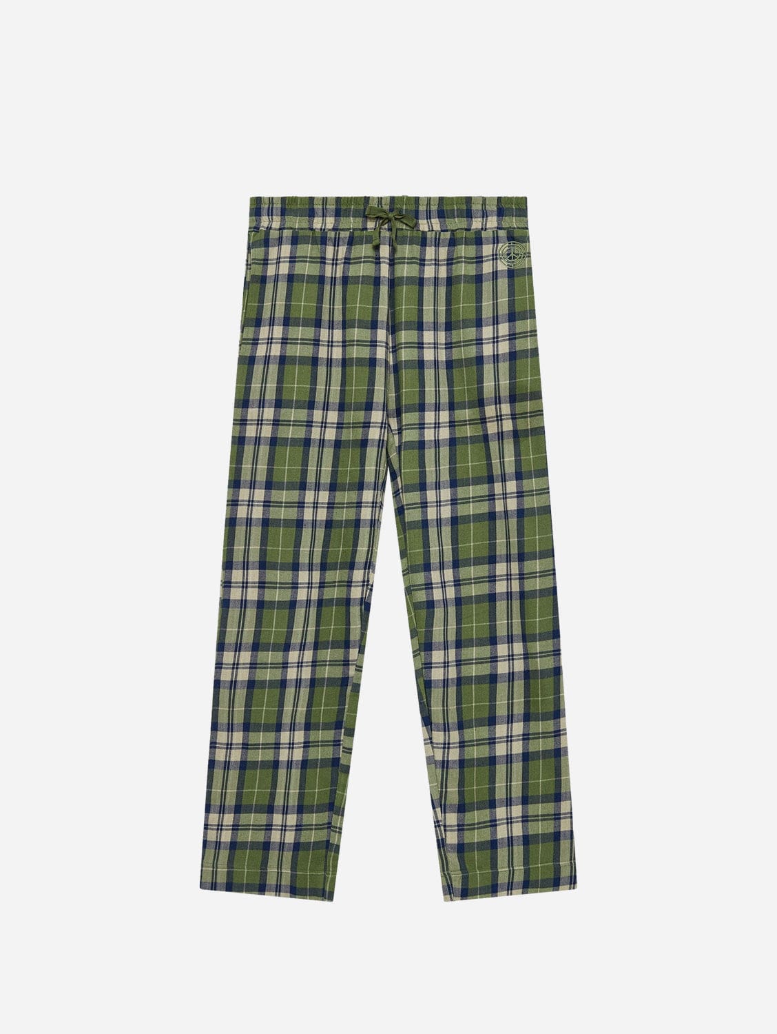 Jim Jam Women's GOTS Certified Organic Cotton Pajama Pants | Pine Green | Soft & Breathable Sleepwear for Lounge & Relaxation