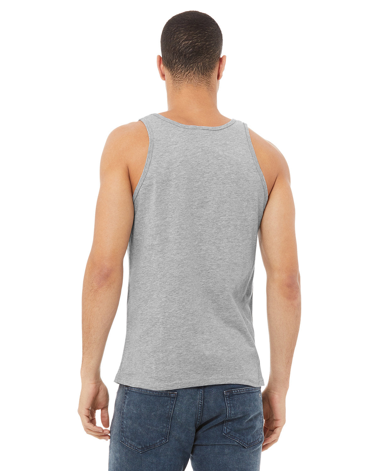 Bella + Canvas 3480 Unisex Jersey Tank Top - Soft Cotton Relaxed Fit for Men & Women - Perfect for Gym, Beach, Summer Outfits & Casual Wear