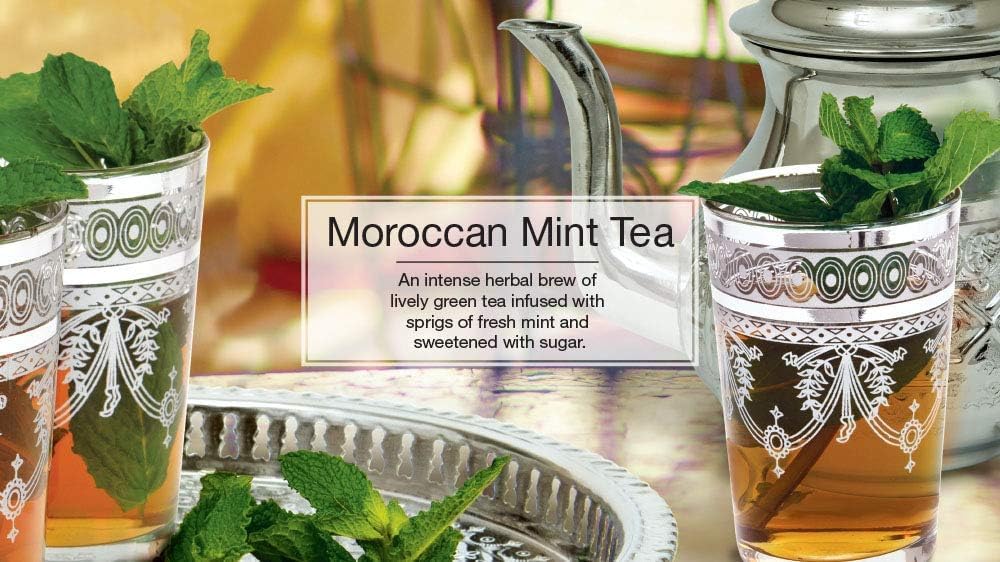 LITTLE TREES Air Fresheners for Car & Home - 24 Pack Moroccan Mint Tea Scented Hanging Trees | Long Lasting Fragrance | Perfect for Vehicles, Offices, Closets & Small Spaces