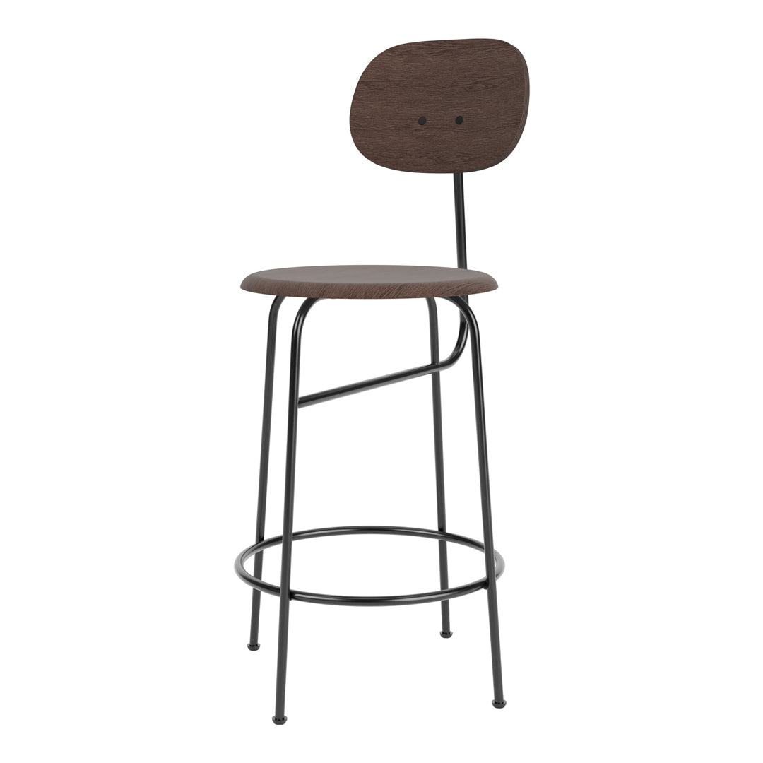 Afteroom Counter Chair Plus - Modern Minimalist Bar Stool for Kitchen Island, Breakfast Nook & Home Office - Adjustable Height & Comfortable Seat - Perfect for Dining, Entertaining & Small Spaces
