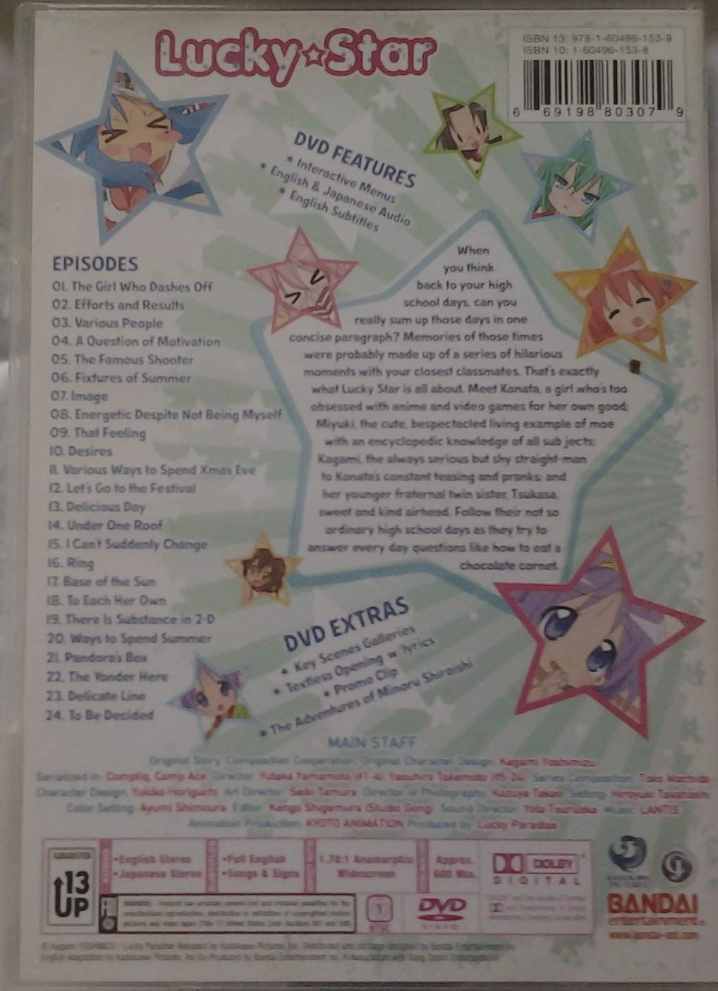 Lucky Star Complete Collection (Anime Legends) - Japanese Anime DVD Box Set for Otaku Fans - Perfect for Cosplay, Anime Marathons & Gift Giving