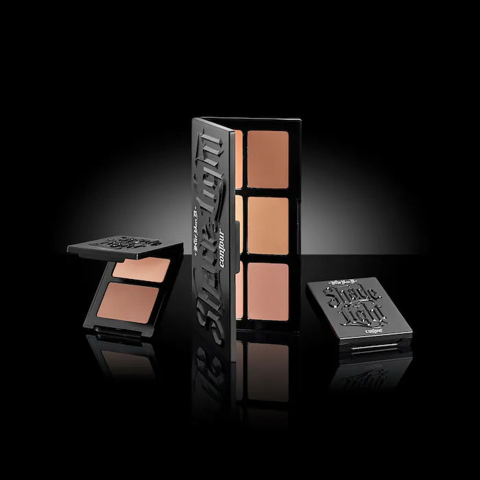 KVD Beauty Shade + Light Contour Powder Palette - Professional Face Sculpting & Highlighting for a Flawless Makeup Look | Perfect for Everyday Wear & Special Occasions