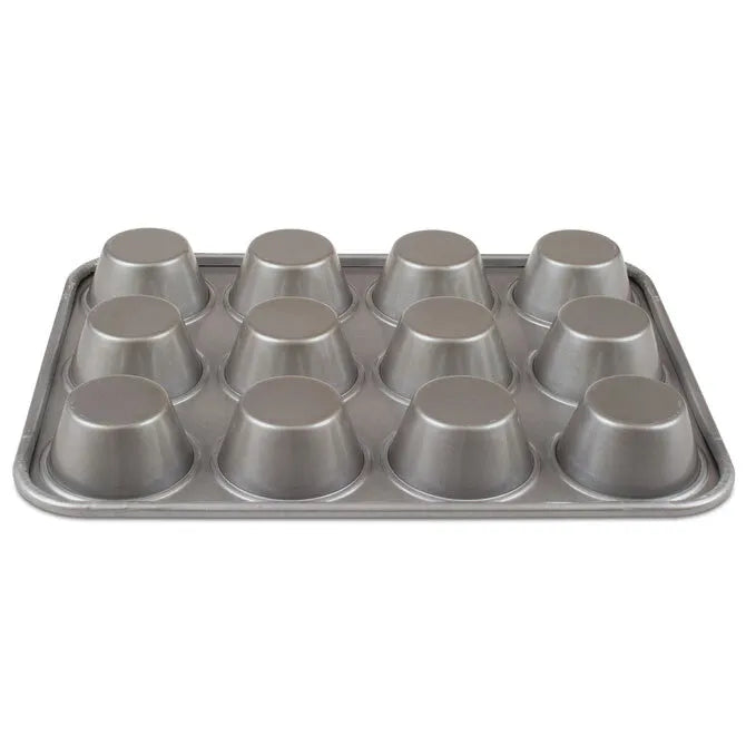 Jumbo Muffin Pan - 12 Cup Non-Stick Baking Tray for Large Muffins, Cupcakes & Savory Bakes | Perfect for Home Baking, Parties & Holiday Treats