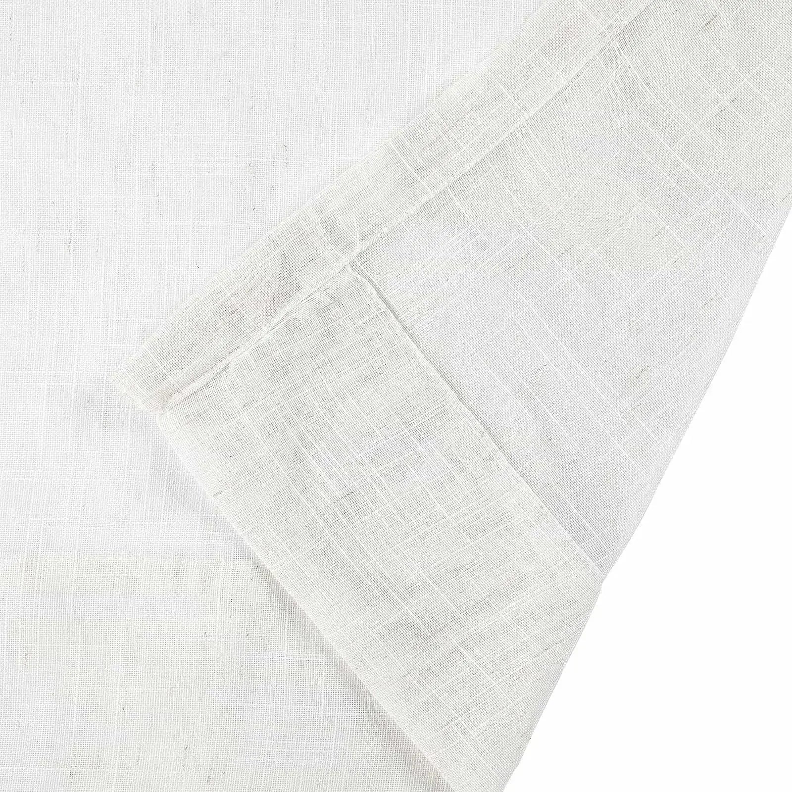 Flynn Airy Lightweight Sheer Curtain Pleated - Elegant Window Treatment for Living Room & Bedroom Decor
