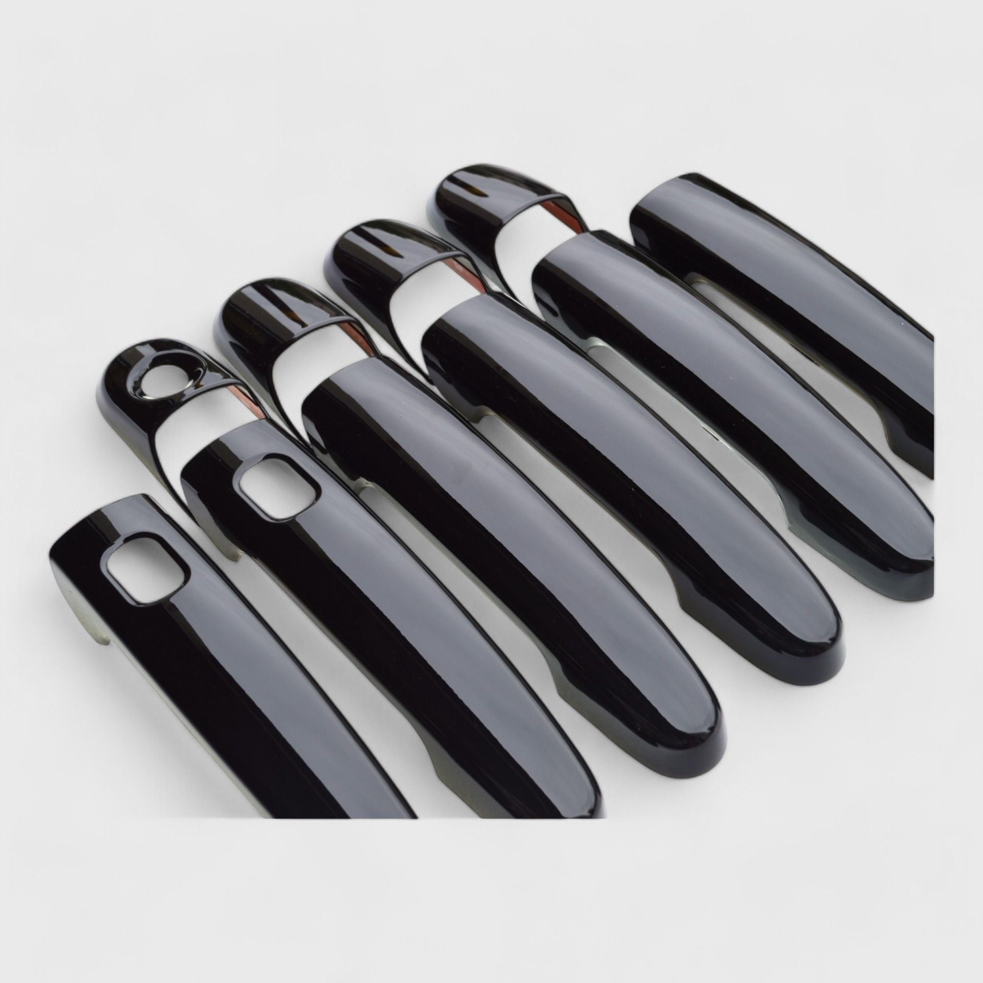 Gloss Black Chrome Delete Door Handle Covers for 2013-2019 Ford Taurus - Upgrade Your Car's Exterior Style
