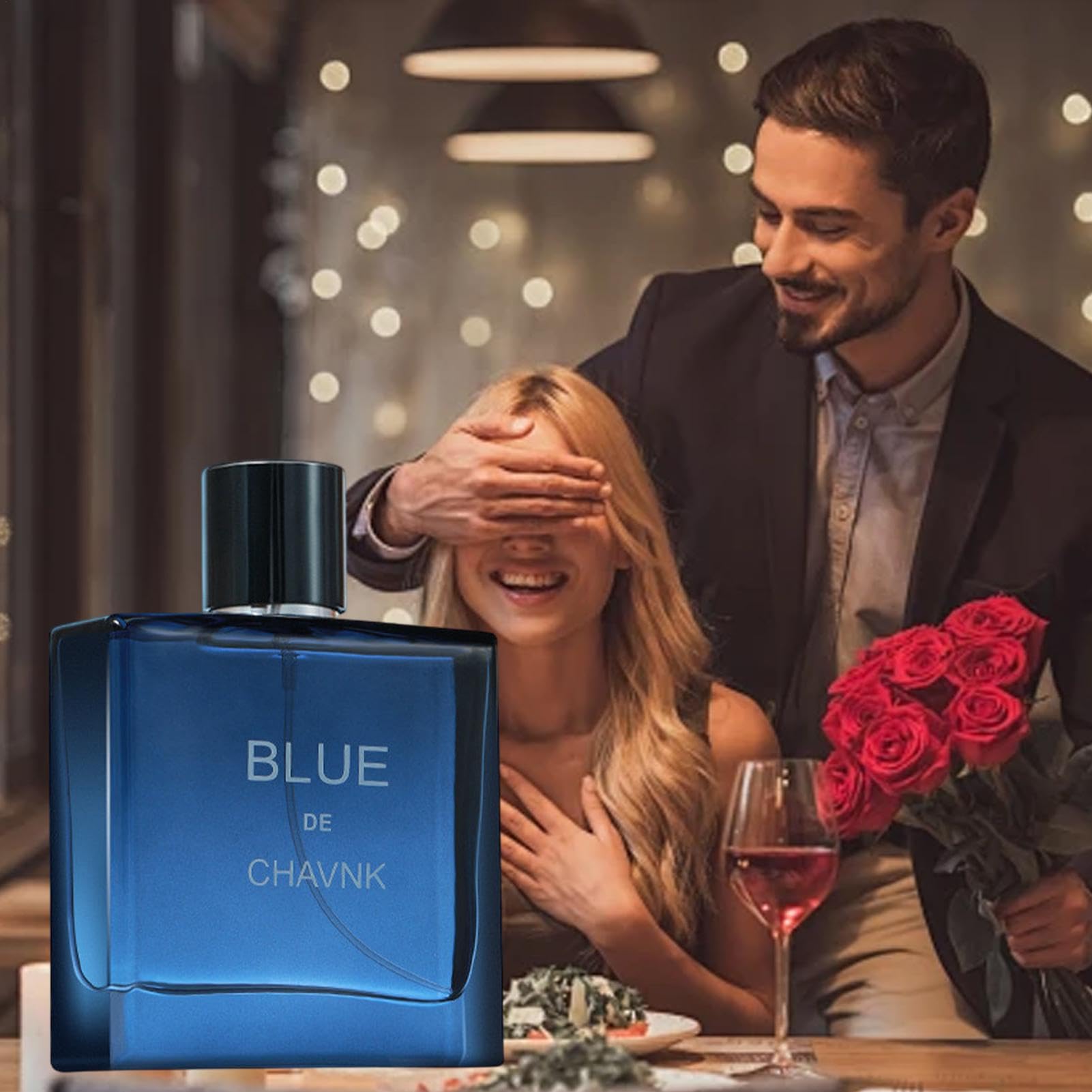 Premium Men's Cologne Spray - 100ml Long-Lasting Fragrance Mist for Men & Boys | Fresh Masculine Scent | Perfect Gift for Friends & Family | Great for Date Night, Office & Special Occasions