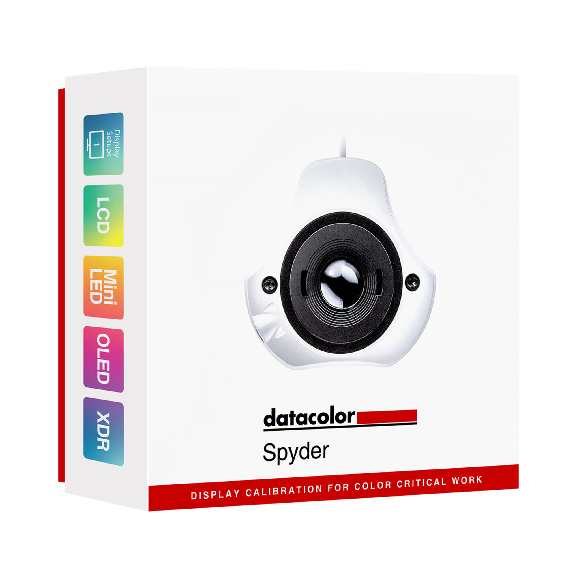 Datacolor Spyder Essential Colorimeter - Monitor Calibration Tool for Accurate Colors | Perfect for Photography, Graphic Design & Video Editing