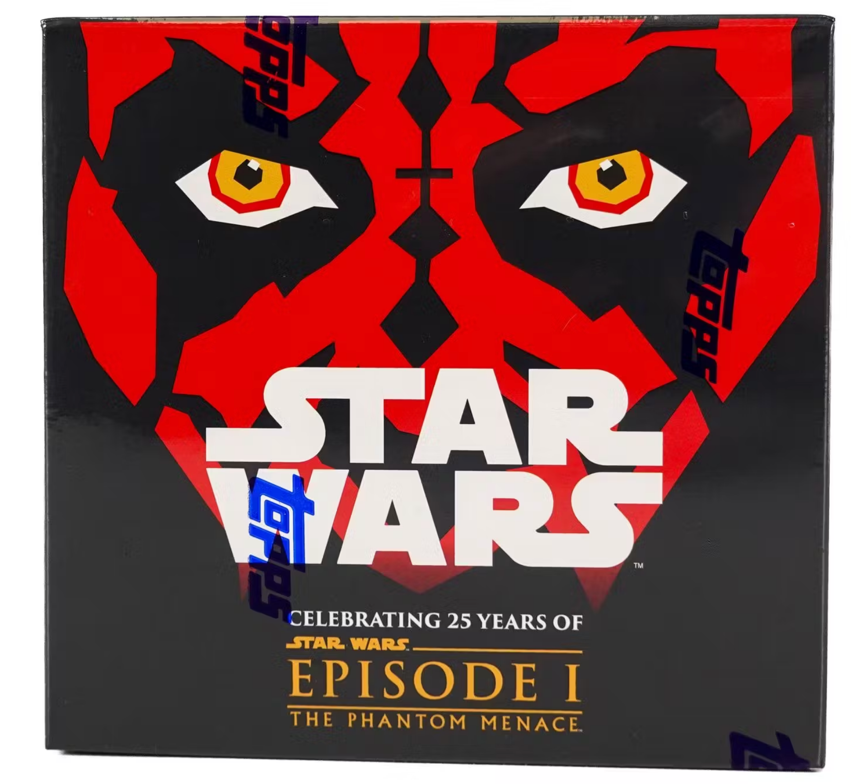 Star Wars The Phantom Menace Chrome Sapphire Edition Hobby Box (Topps 2024) - Premium Collectible Trading Cards for Fans & Investors | Display, Trade, or Gift for Movie Enthusiasts