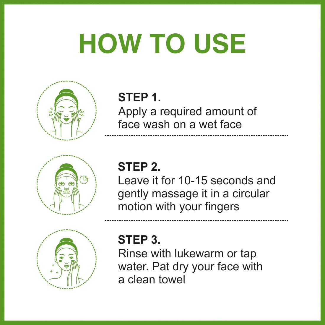 Green Tea Face Wash for Women & Men | Natural Skin Cleanser | Deep Cleansing for Dull Skin | Removes Dirt & Impurities | Paraben & Sulphate Free | 200ml | Perfect for Daily Skincare Routine & Travel