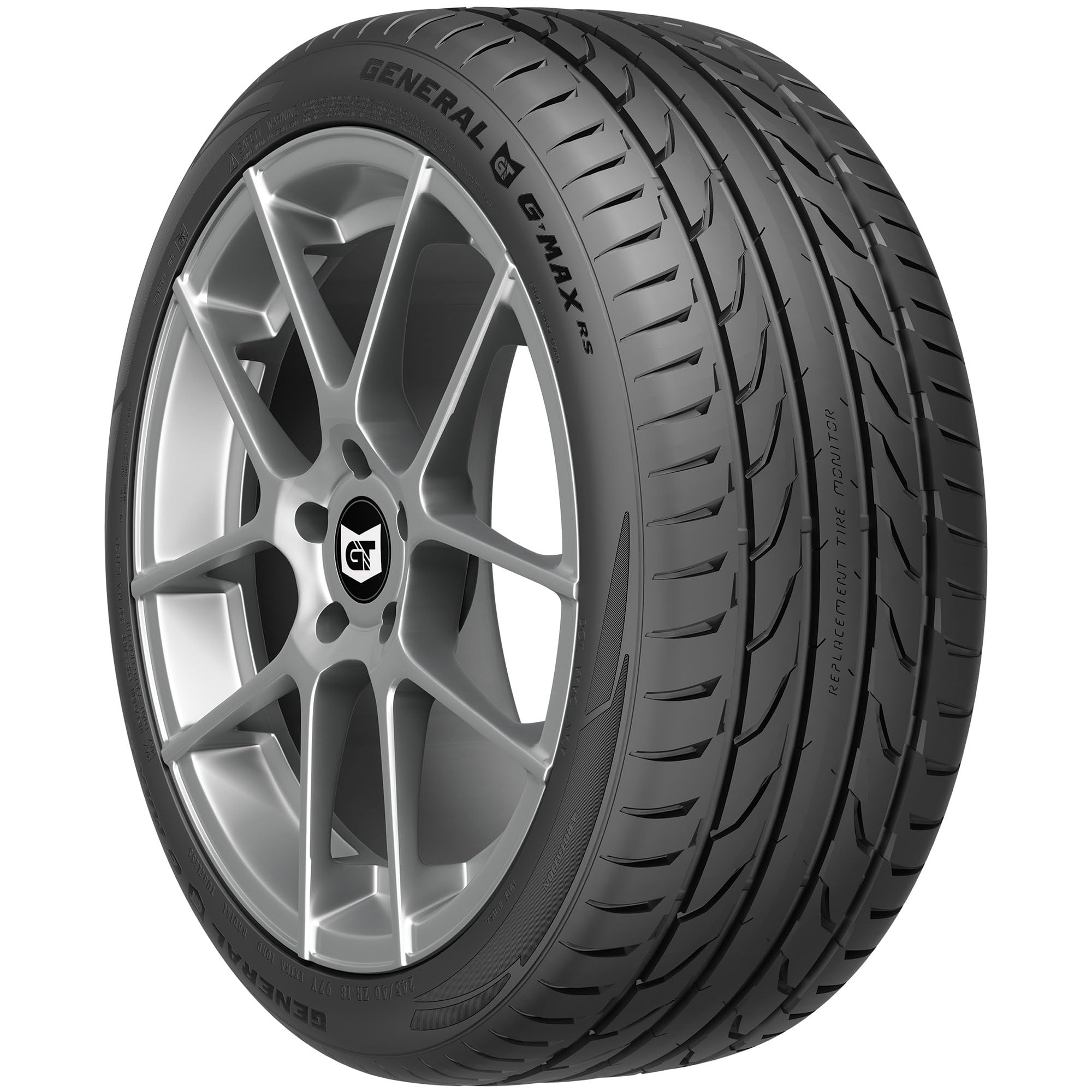 General GMAX RS High Performance Radial Tire - 225/40ZR18 92Y Speed Rating - Ultra Grip for Sports Cars & Performance Vehicles - Perfect for Track Days & Aggressive Street Driving