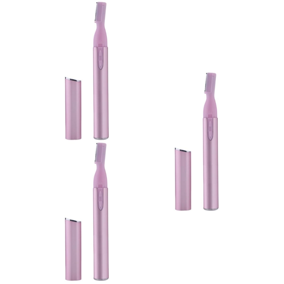 FOMIYES 3-Piece Electric Eyebrow Trimmer & Shaver Kit - Waterproof Eyebrow Razor for Women & Men - Perfect for Eyebrow Grooming, Facial Hair Removal & Leg Shaving at Home or Travel