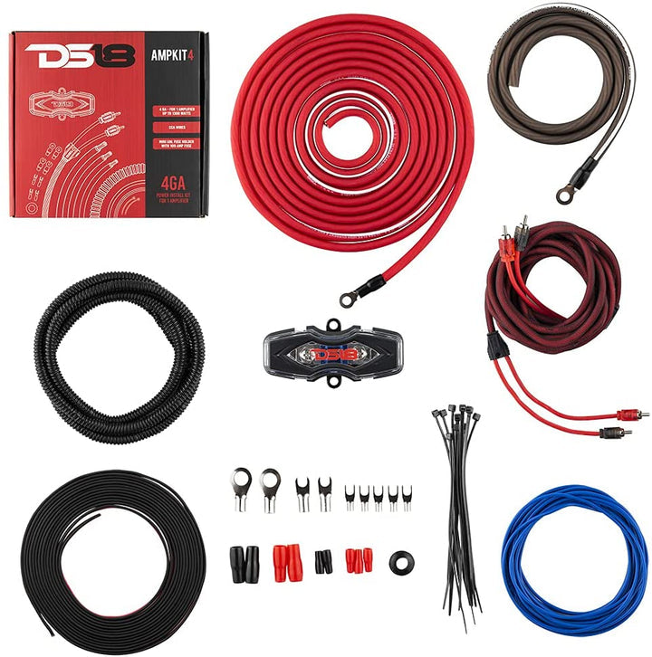 DS18 2012-2021 RAM 2500 Crew & Quad Cab Front & Rear Door Speaker Upgrade Kit - 1600W High Power Audio Replacement Package for Enhanced Sound Quality | Perfect for Off-Road Adventures & Daily Commuting