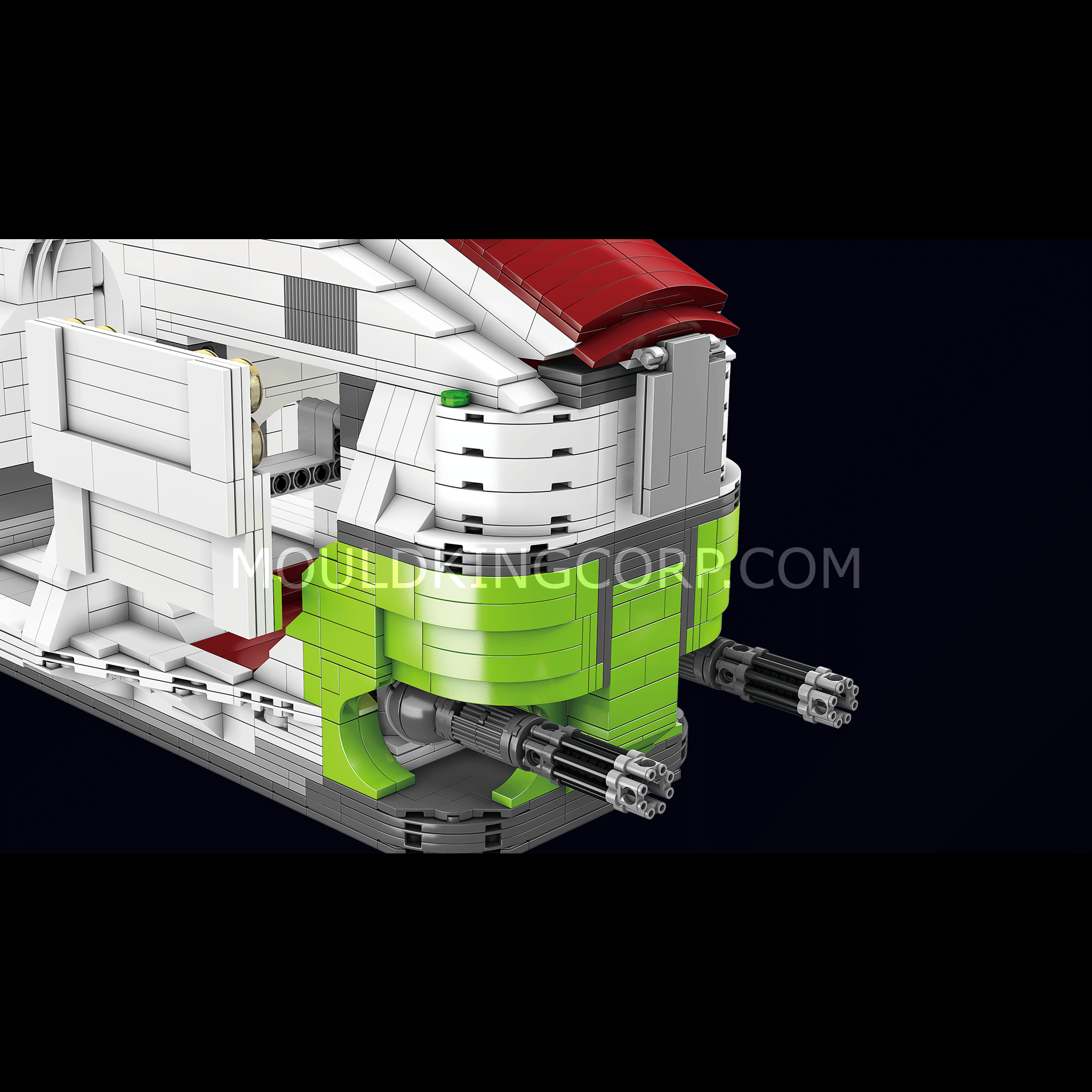 Mould King 21066 UCS Republic LAAT/I Gunship Building Set - 8039 Pieces | Star Wars Clone Wars Model Kit for Adults & Collectors | Perfect for Display, Gifts & DIY Projects