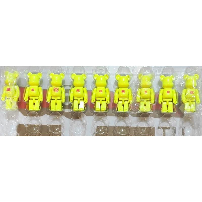 Medicom Be@rbrick Series 36 BASIC SET - 9-Piece 100% Authentic Collectible Bearbrick Figures for Home Display & Anime Collections