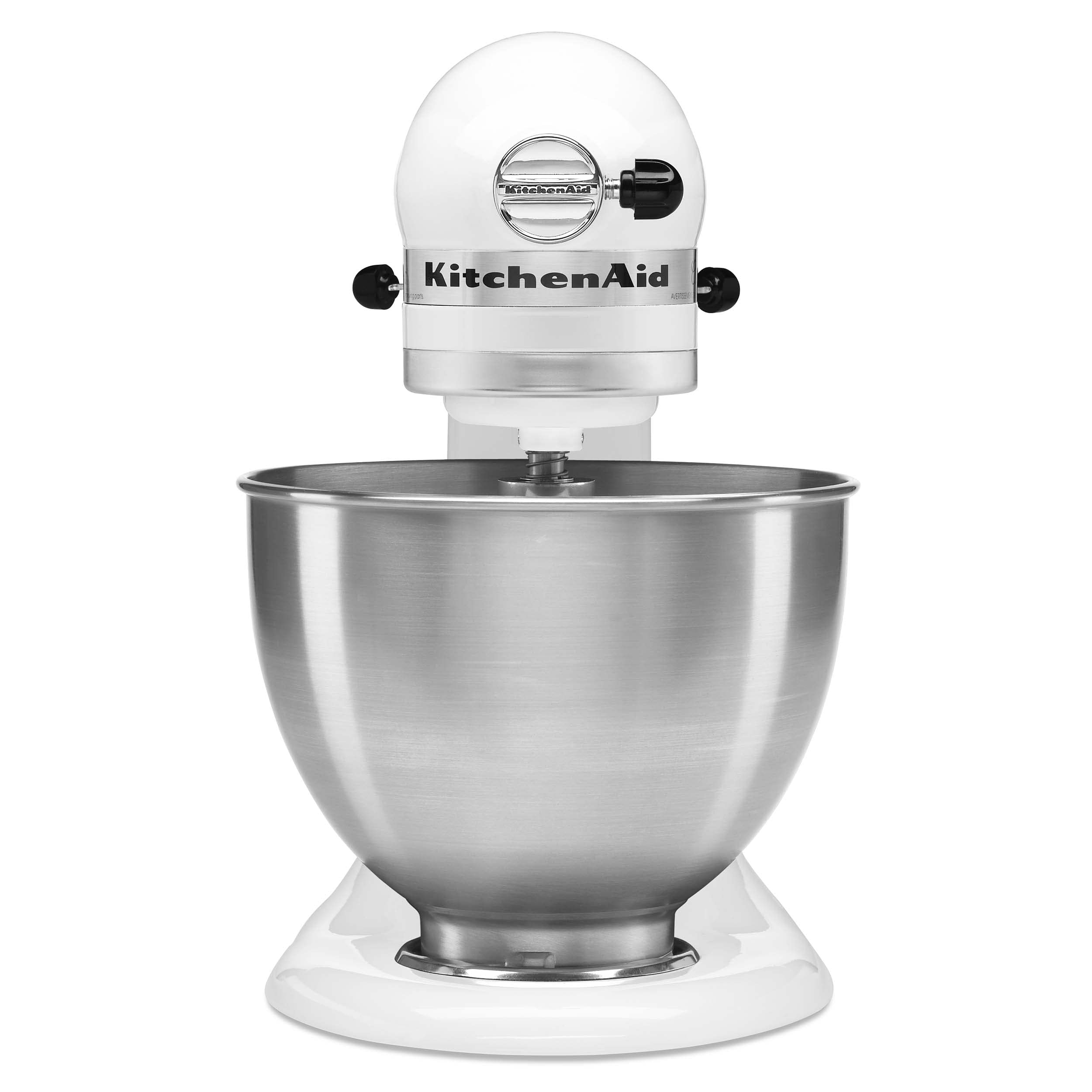 KitchenAid Classic Series 4.5 Quart Tilt-Head Stand Mixer K45SS - Powerful Countertop Electric Mixer for Baking, Dough & Cooking - Perfect for Home Bakers & Professional Chefs (White)