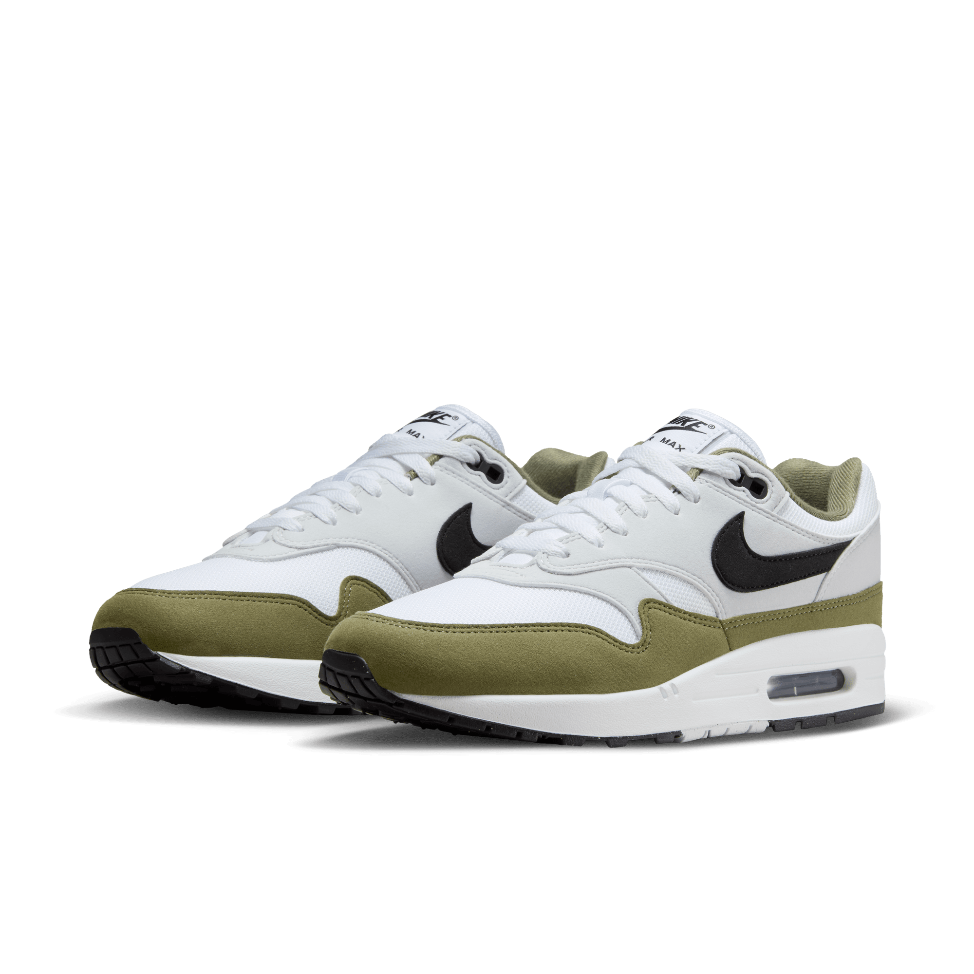 Nike Air Max 1 Medium Olive - Men's Running Shoes for Comfort & Style | Perfect for Jogging, Gym Workouts & Casual Wear