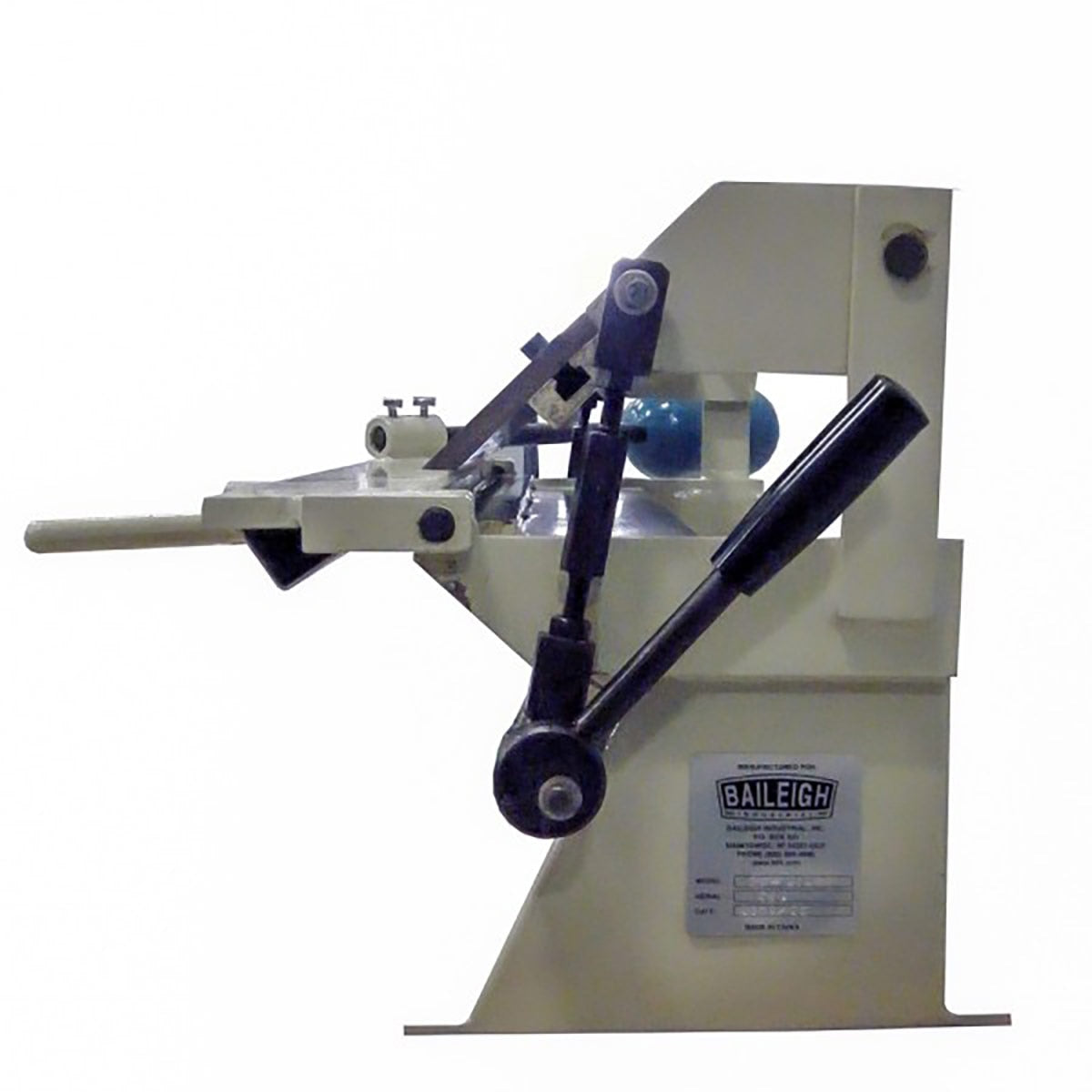 Baileigh Industrial BA9 1000475 Sheet Metal Brake BB 4816E - Heavy Duty Metal Bending Machine for Fabrication, HVAC, and Automotive Repair Shops