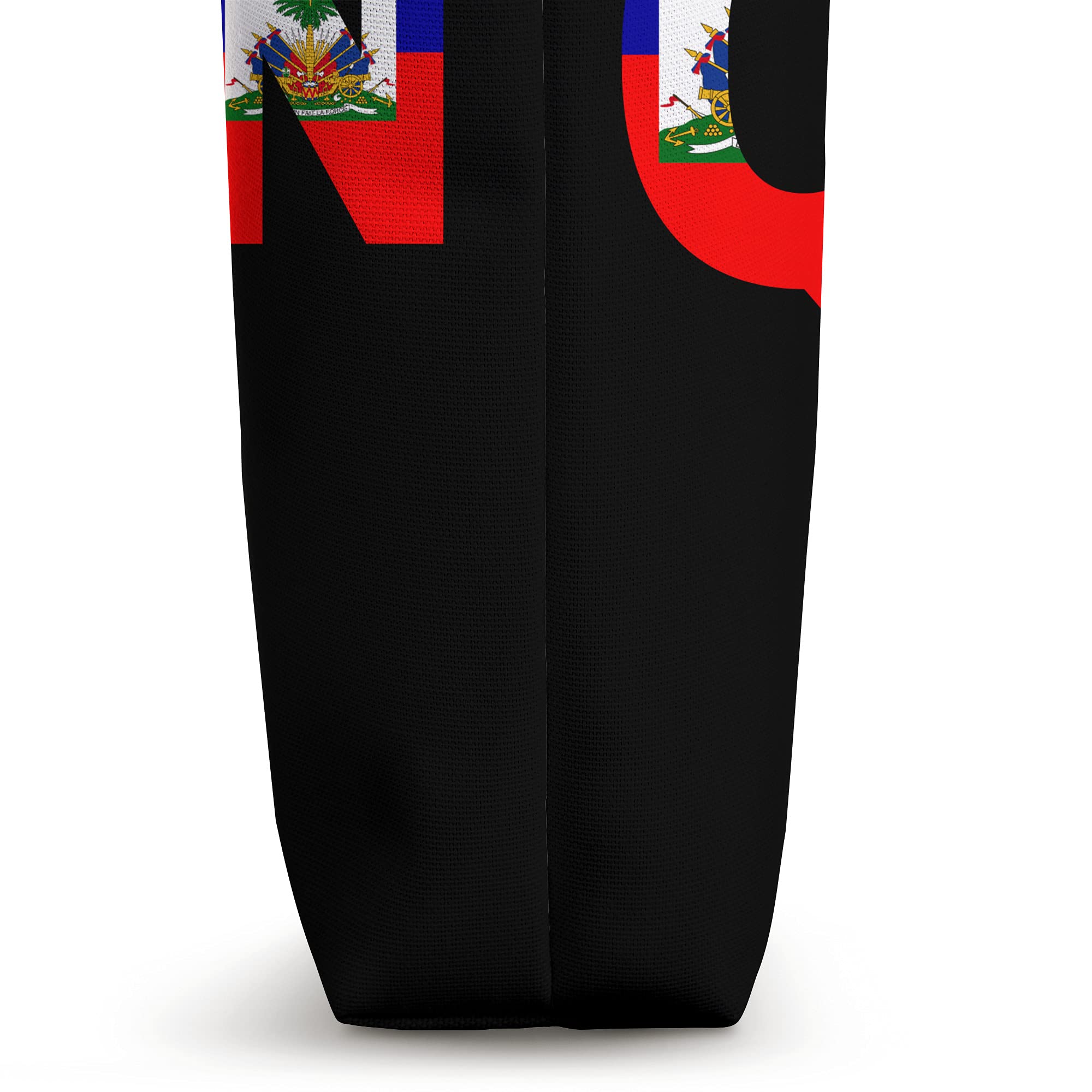 Stylish Haitian Queen Tote Bag for Women - Large Canvas Beach Bag with Unique Caribbean Design - Perfect for Shopping, Travel & Daily Use