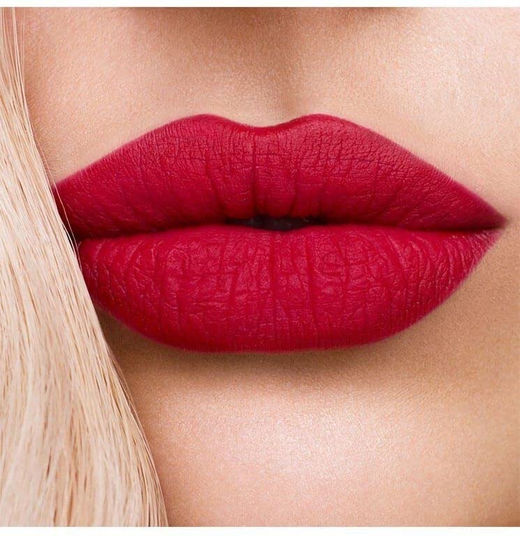 Long-Lasting Kiss Proof Red Velvet Matte Lipstick for Women - Hydrating & Smudge-Proof Lip Color for Date Night, Parties & Special Occasions