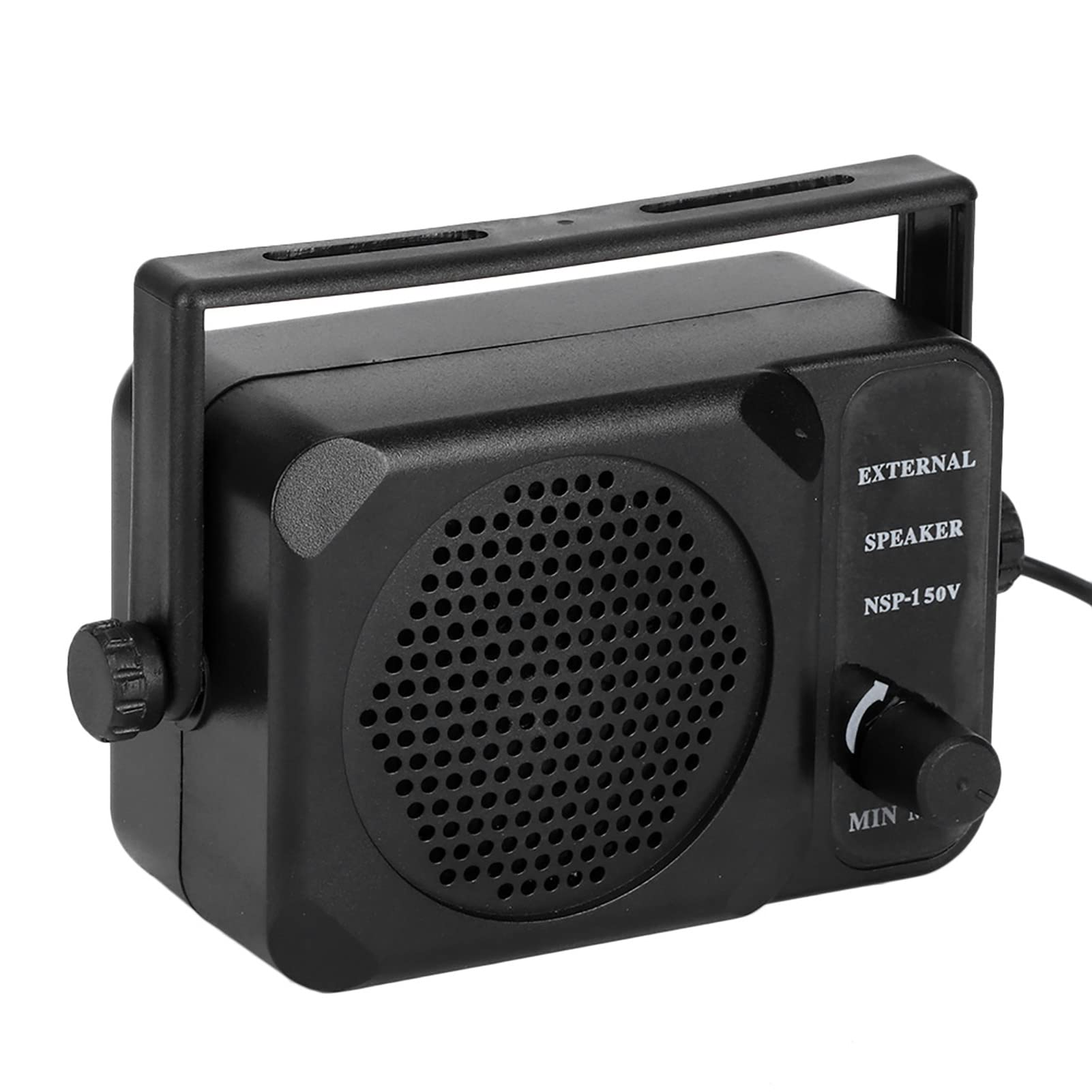 CB Radio Speakers NSP-150V - High Quality Car Radio Speaker Transceiver for Amateur Broadcasting & Two-Way Radios | Perfect for Truckers, Off-Roading & Emergency Communication