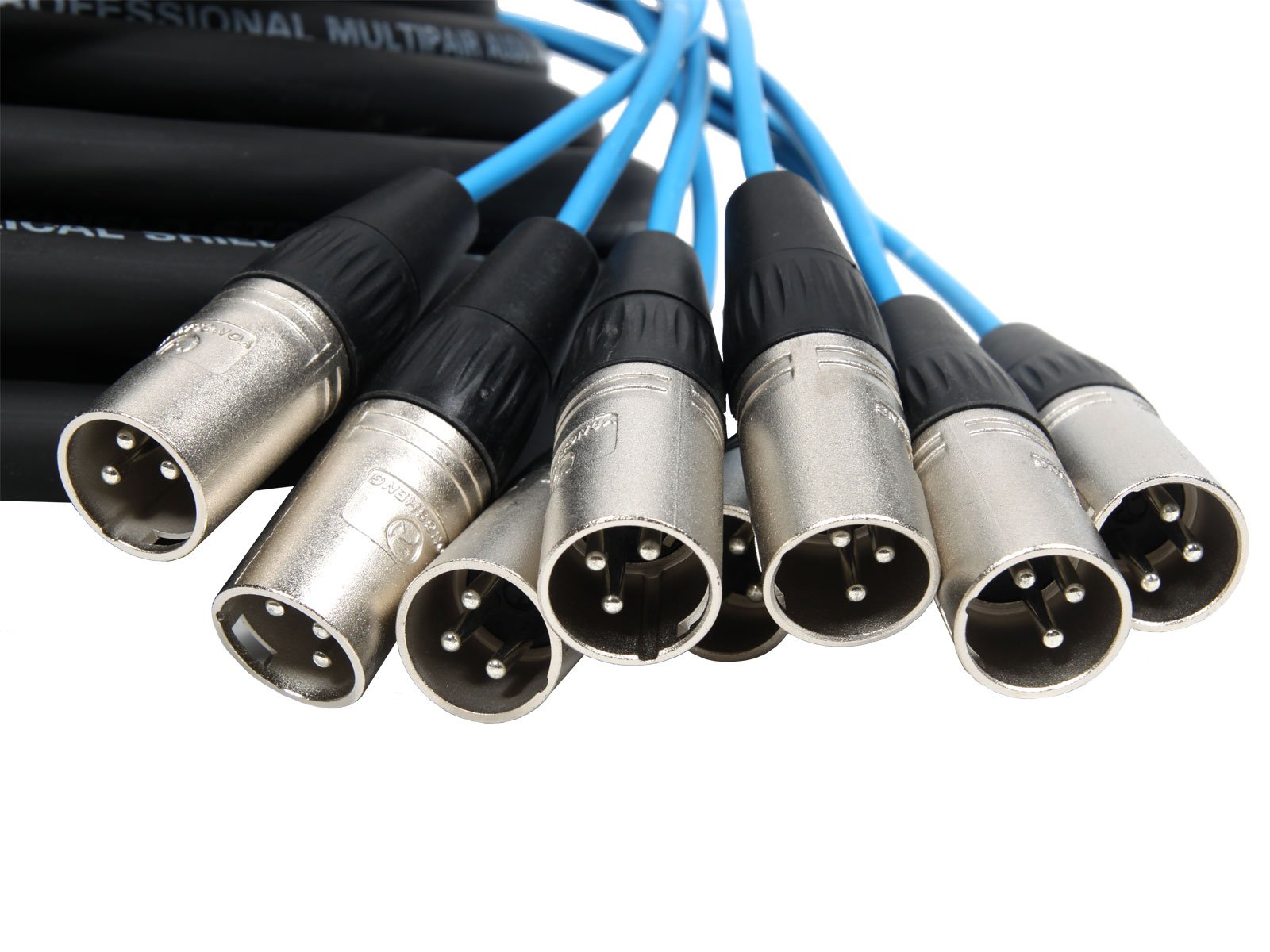 Elite Core PEX850 8-Ch XLR Snake Cable 50ft for Live Sound