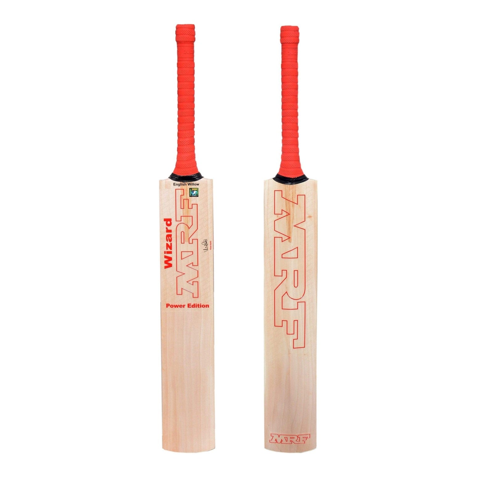 MRF Wizard Power Edition Cricket Bat - Premium English Willow for Professional Players - Perfect for Matches, Training & Practice Sessions