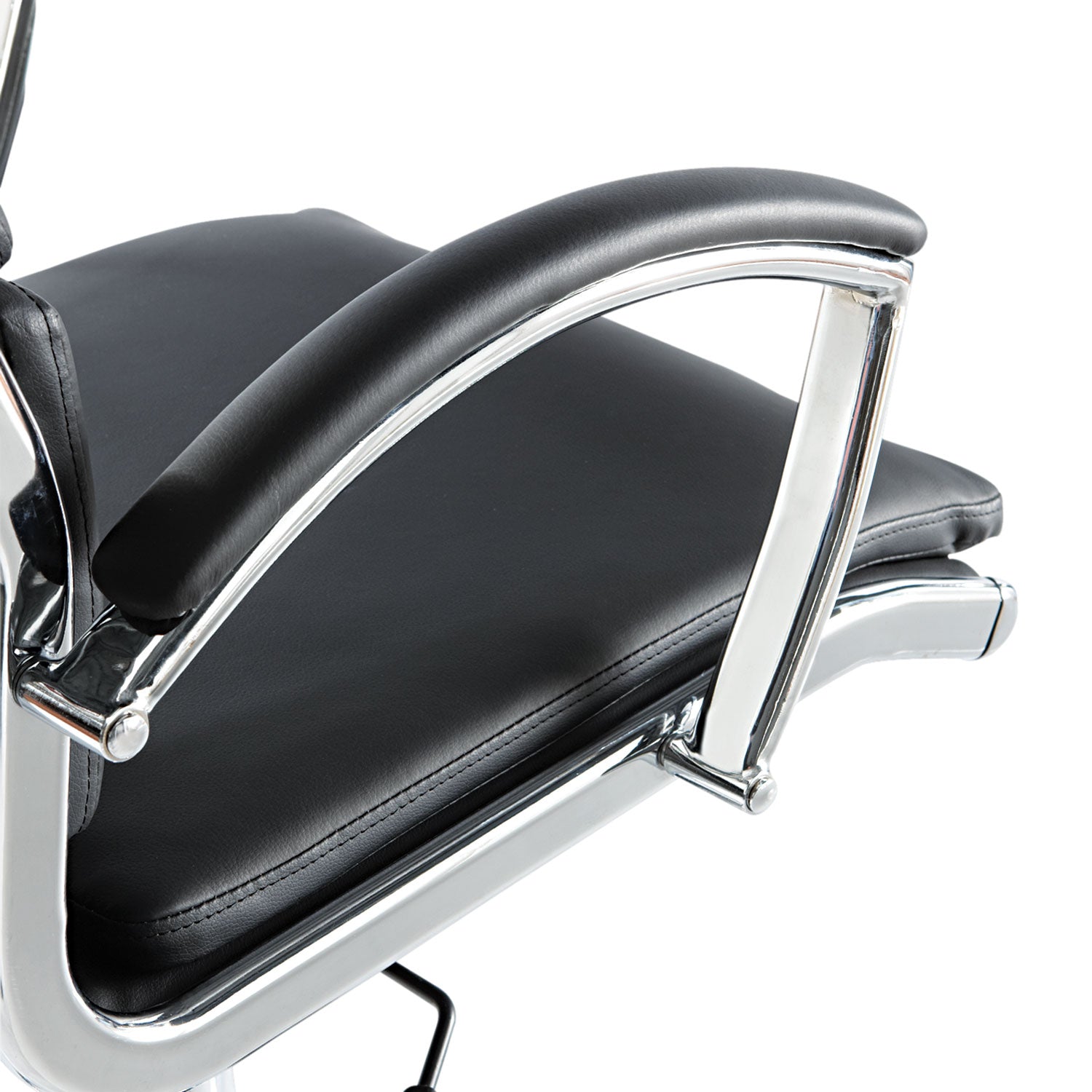 Alera Neratoli High Back Ergonomic Office Chair - Faux Leather Executive Desk Chair with Adjustable Height (17.32