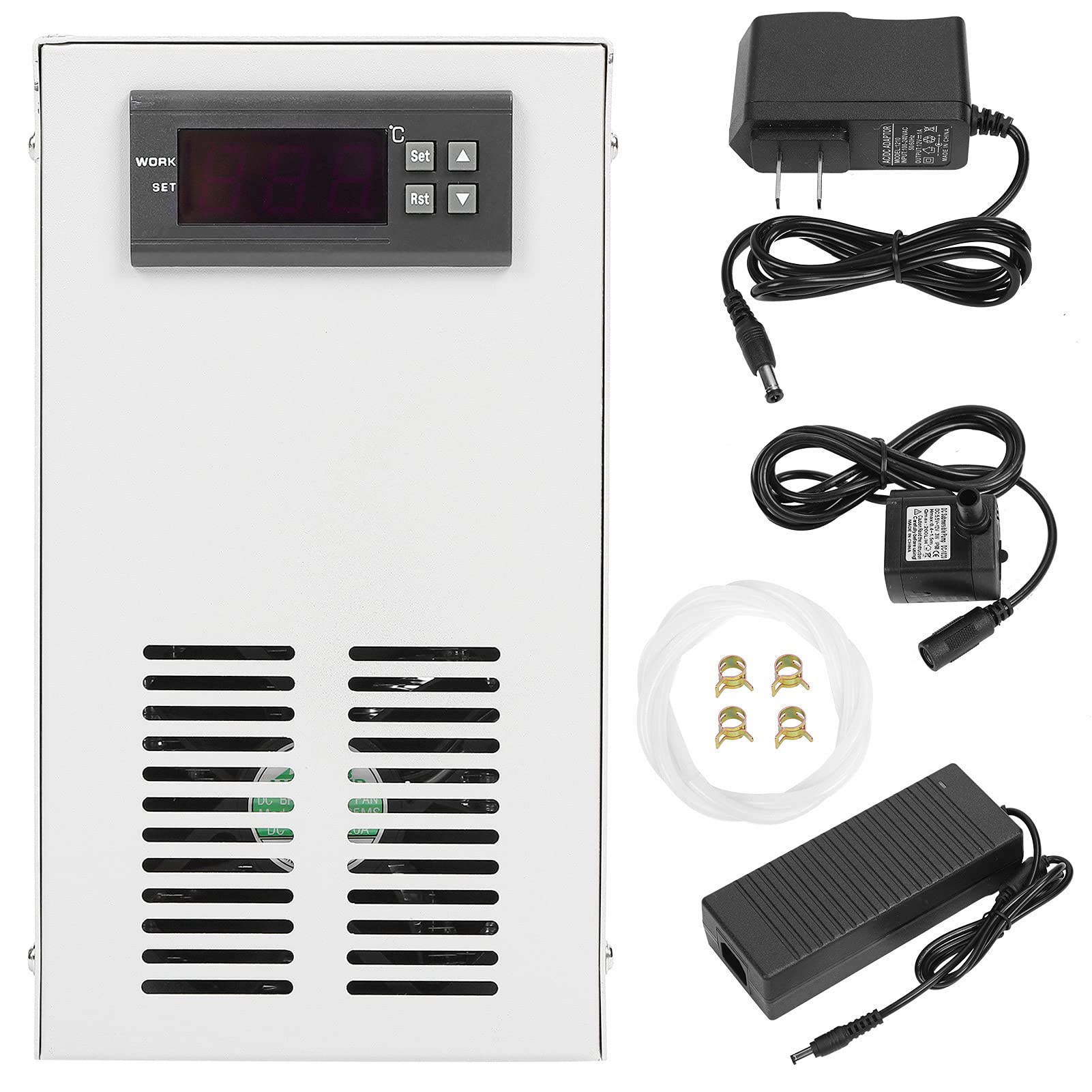 Best Aquarium Chiller - Electronic Fish Tank Cooling System for Freshwater & Saltwater Tanks | Perfect for Reef Aquariums, Marine Life & Tropical Fish Habitats