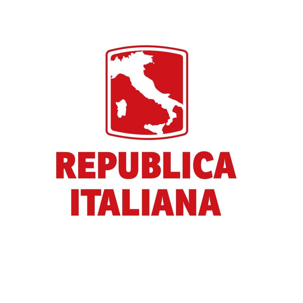 Republica Italiana Italian Flag Car & Laptop Vinyl Decal Sticker - Patriotic Italy Themed Wall Art for Home, Office & Vehicle Decor