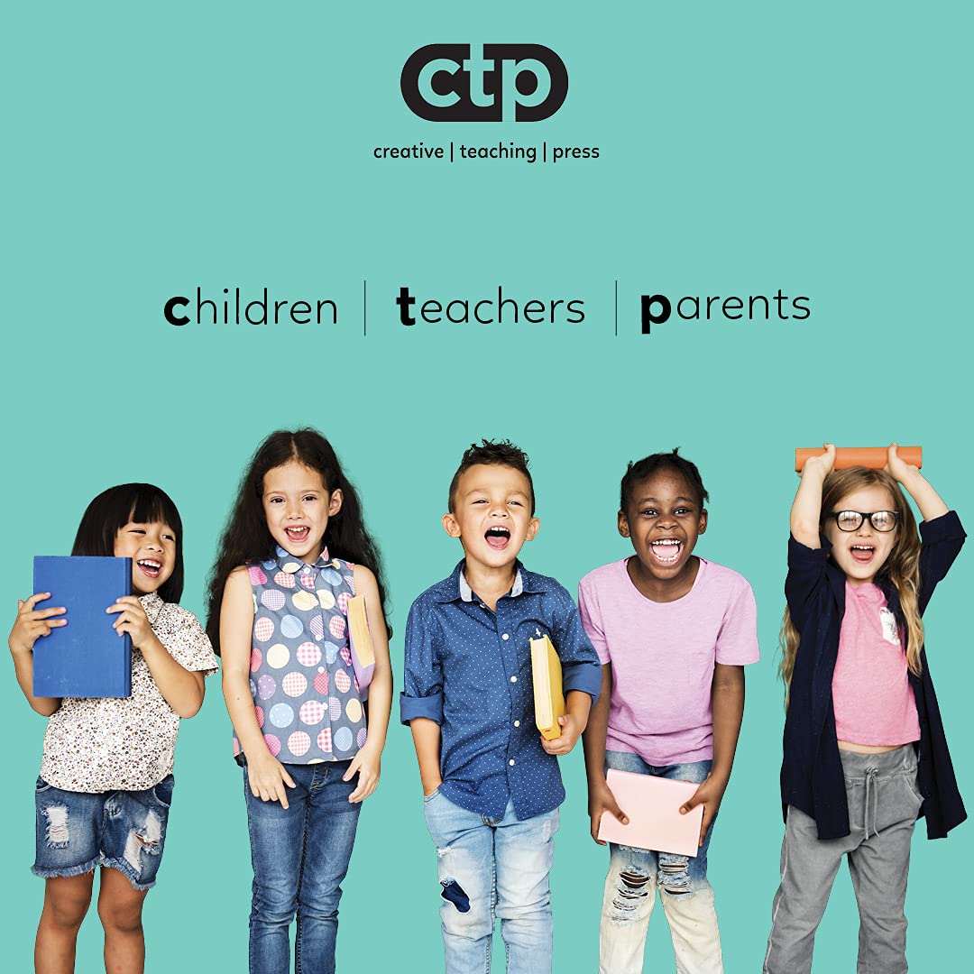 CTP Pom Uppercase Punch-Out Letters for Classroom – Essential Homeschool Supplies – Top Back To School Supplies (8750) – Perfect for Bulletin Boards, DIY Crafts & Teacher Decorations