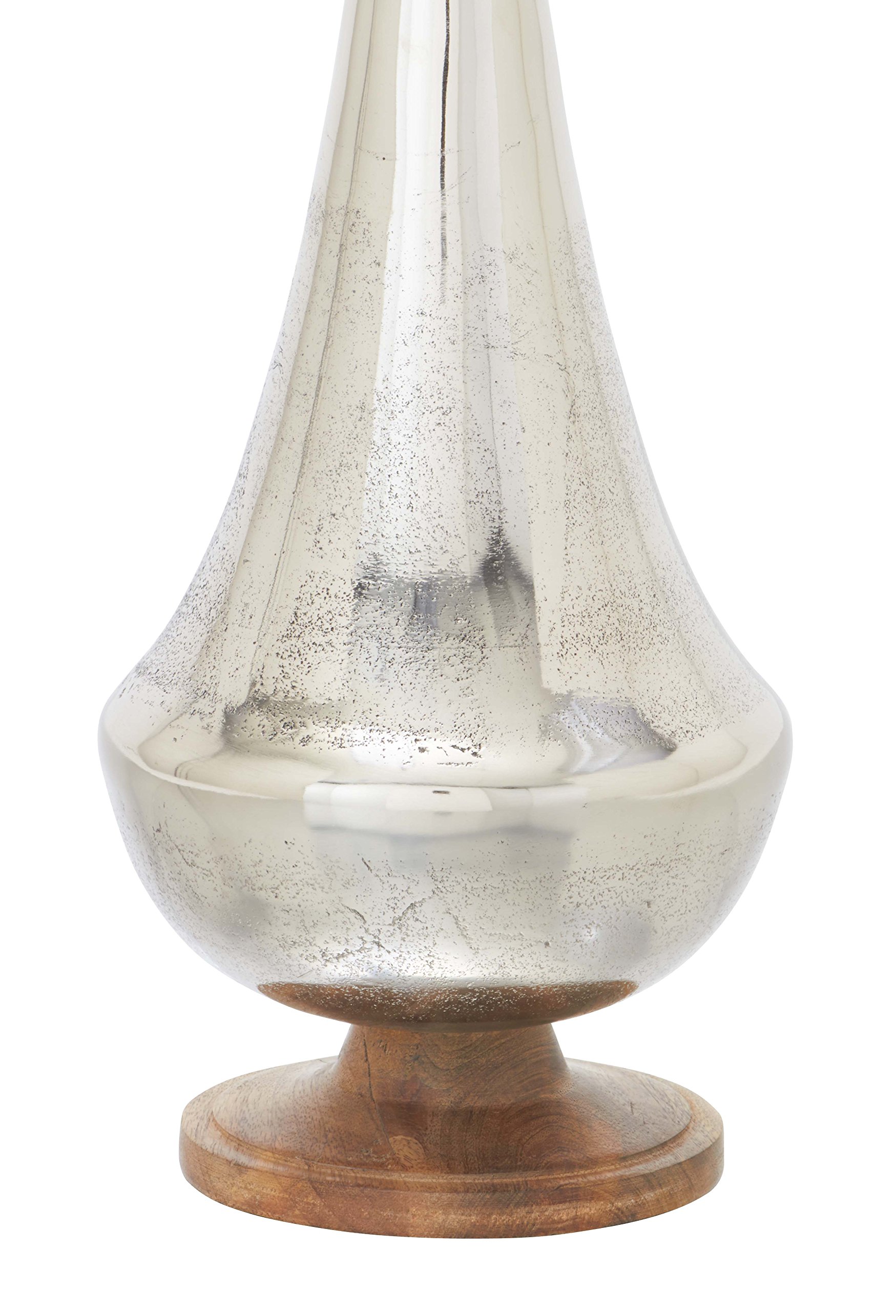 Deco 79 Modern Wooden Vase - 7
