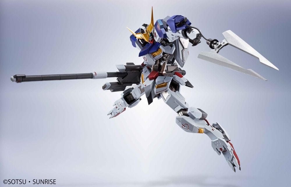 Bandai Metal Robot Spirits Gundam Iron Blooded Orphans ASW-G-08 Gundam Barbatos (1st-4th Form) Action Figure - High-Quality Collectible Model Kit for Anime Fans & Display | Perfect for Home Decor, Office Display & Gundam Collections