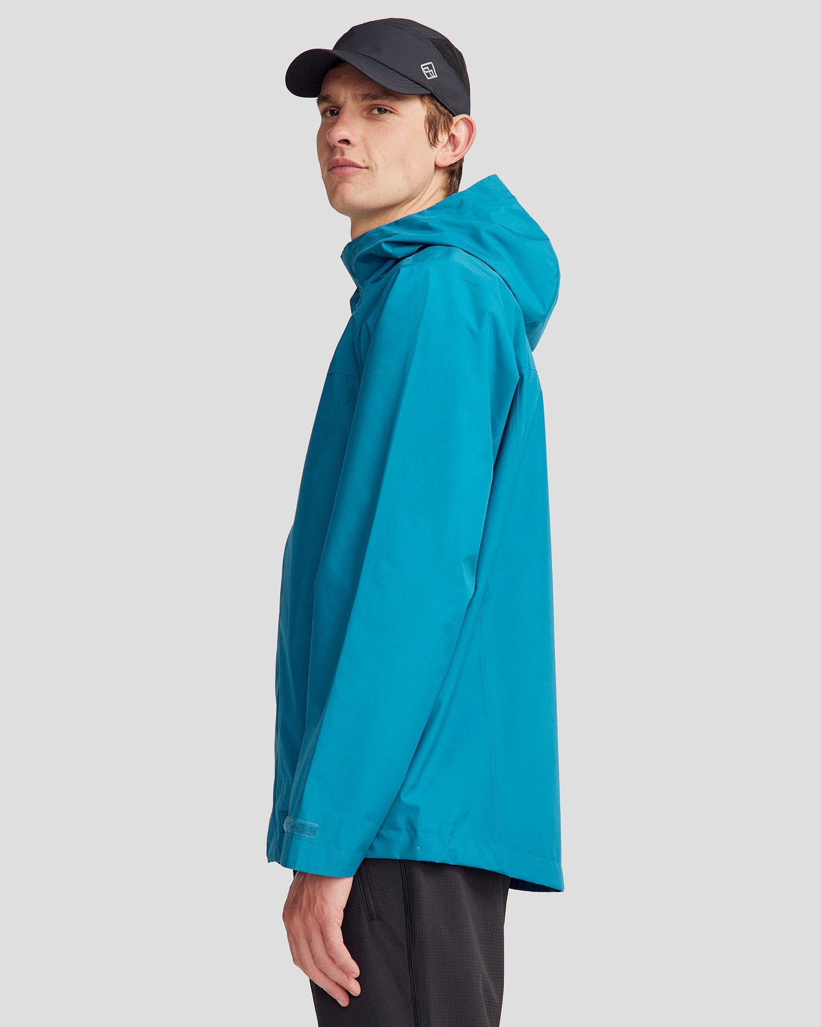 Men's Bealey 2L GORE-TEX® Waterproof Rain Jacket - Dark Eddy - Lightweight Windproof Outdoor Hiking & Travel Coat