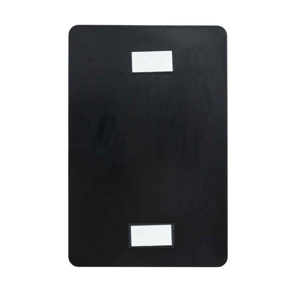 ADA Compliant Men's Restroom Sign - Black & White Bathroom Sign with Adhesive Tape & Instructions - 24 Pack - Perfect for Offices, Restaurants, and Public Spaces