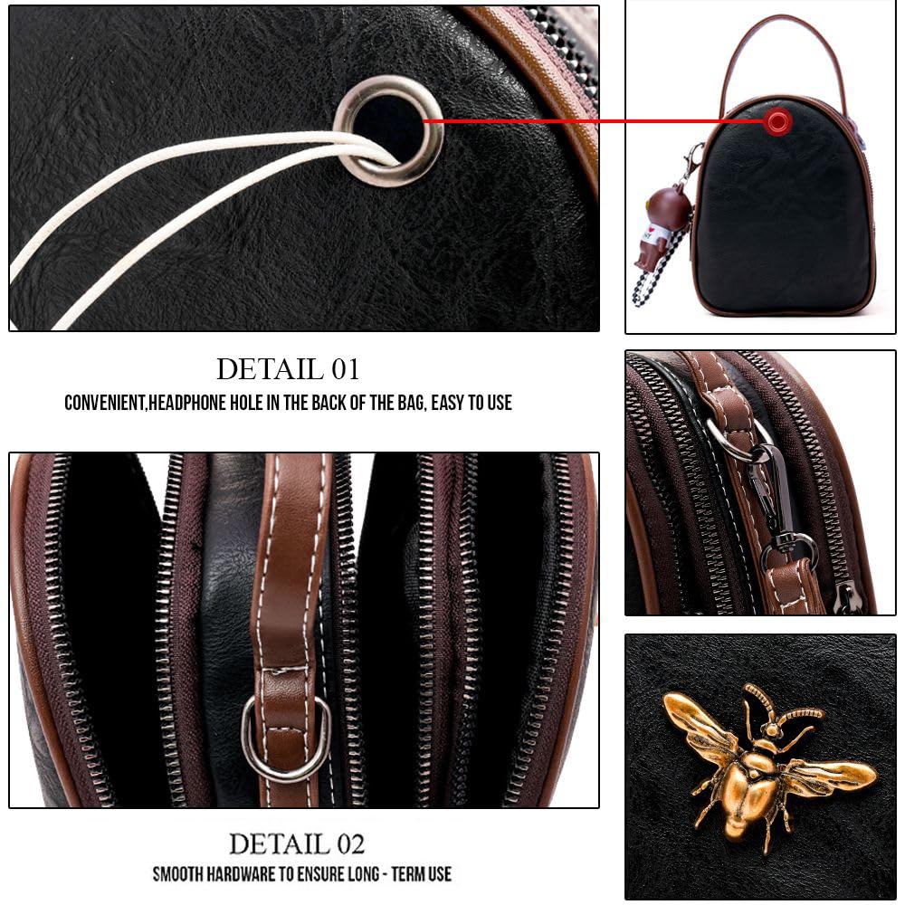 INOVERA Women's Crossbody Shoulder Sling Bag - Adjustable Strap Small Purse for Phone, Wallet & Essentials | Perfect for Travel, Shopping & Everyday Use