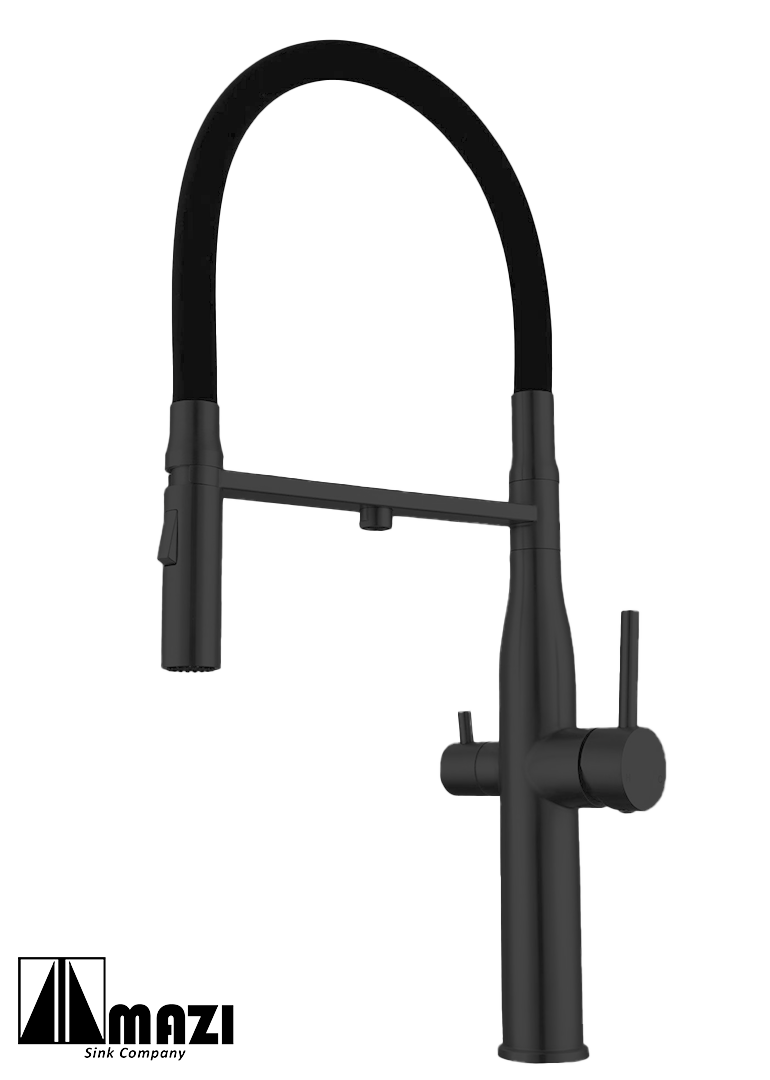 High-Quality Kitchen Faucet 80706 - Modern Stainless Steel Pull-Down Sprayer with 360° Swivel - Perfect for Home, Restaurant & Commercial Use