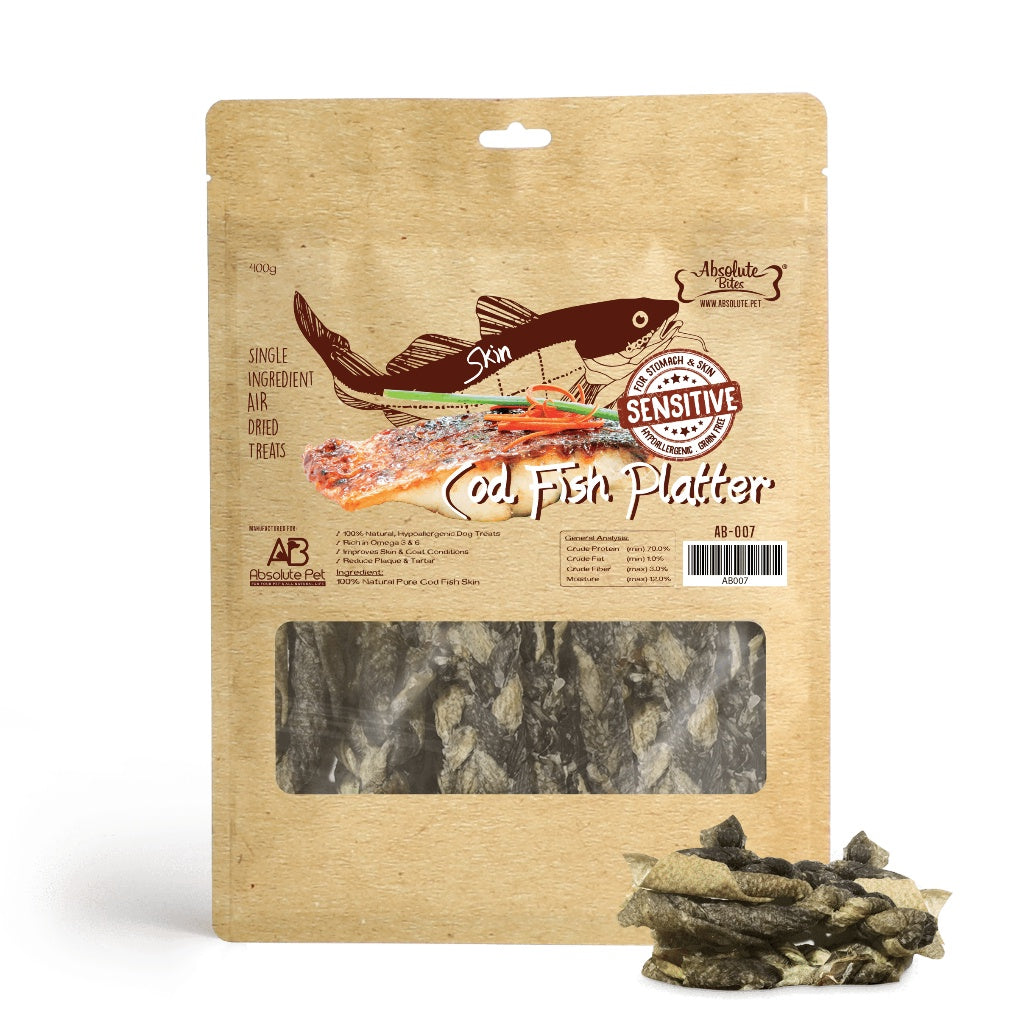 Absolute Bites Air Dried Dog and Cat Treats - 10 Natural Flavors, Grain Free | Healthy Training Snacks for Pets | Perfect for Travel, Training & Rewards [4 for $25.20]