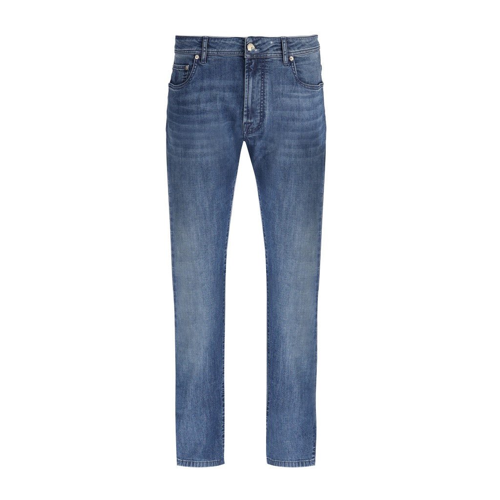 CORNELIANI Stretch Jeans for Men - Premium Comfort Denim Pants with Elastic Waist - Perfect for Casual Wear, Office & Night Out