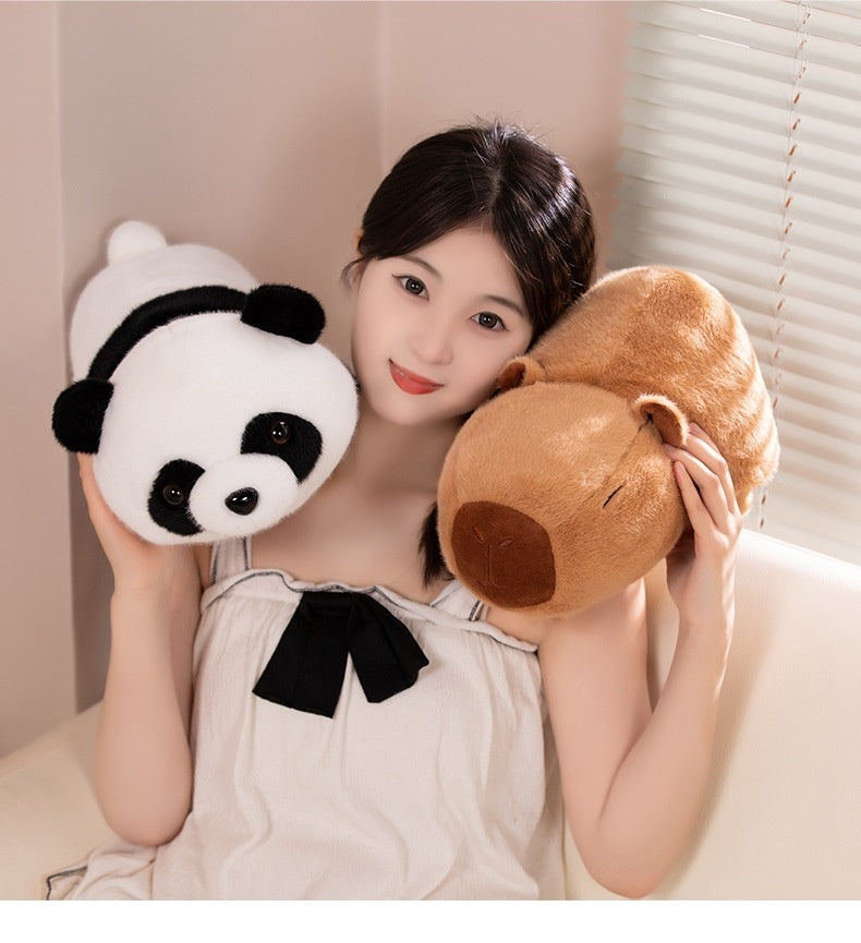 FlipFluffy: 2 Moods in 1 Huggable Plush Toy - Perfect for Stress Relief, Gift Giving & Home Decor