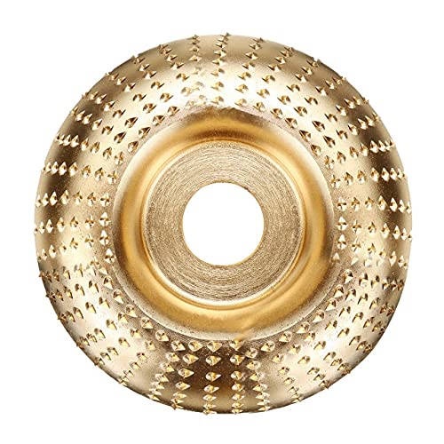125mm Carbide Wood Sanding & Carving Disc for Angle Grinder - Durable Grinding Wheel for Wood Shaping, Sanding & Carving - Perfect for DIY Woodworking, Furniture Making & Craft Projects