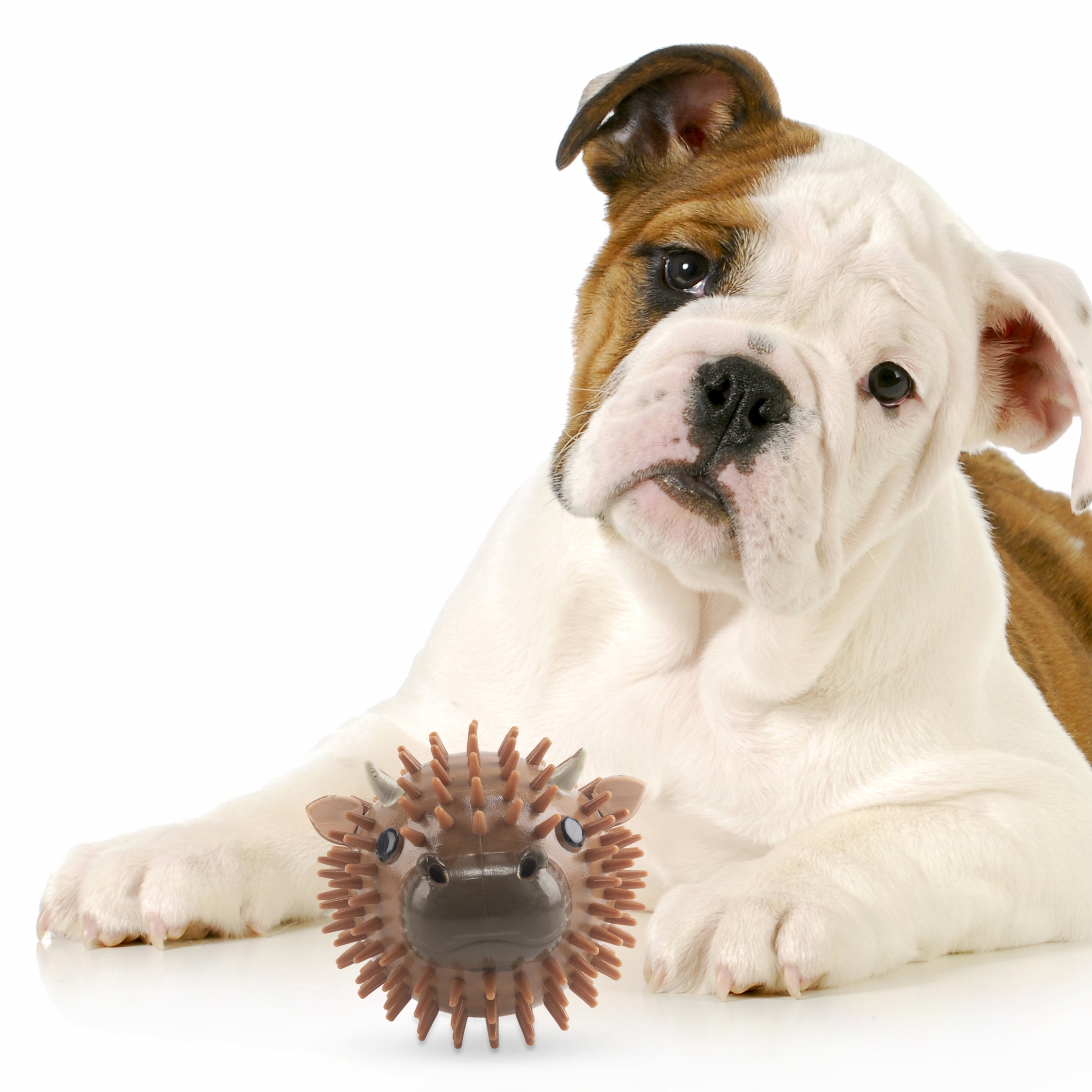 Kobe Cow Dog Ball - Durable Chew Toy for Aggressive Chewers, Interactive Fetch Toy for Large & Small Dogs - Perfect for Outdoor Play, Training & Bonding Time