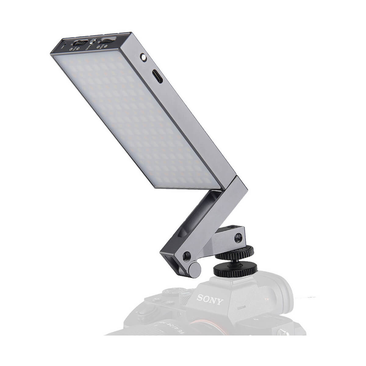 Godox M1 RGB & CCT LED Light Panel - Portable Full Color Lighting for Photography, Videography, YouTube & TikTok Content Creation (Grey)