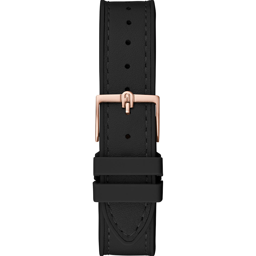 Furla Block WW00011002L3 Women's Black Leather Watch - Stylish & Multifunctional Timepiece for Everyday Wear, Office & Special Occasions