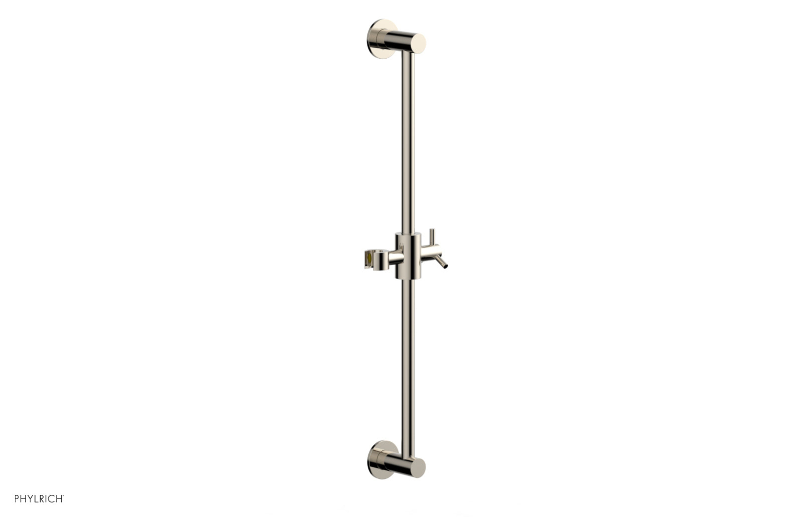 24-Inch Adjustable Slide Bar with Hand Shower Hook K6025 - Perfect for Bathroom Shower, Spa, and Salon Use