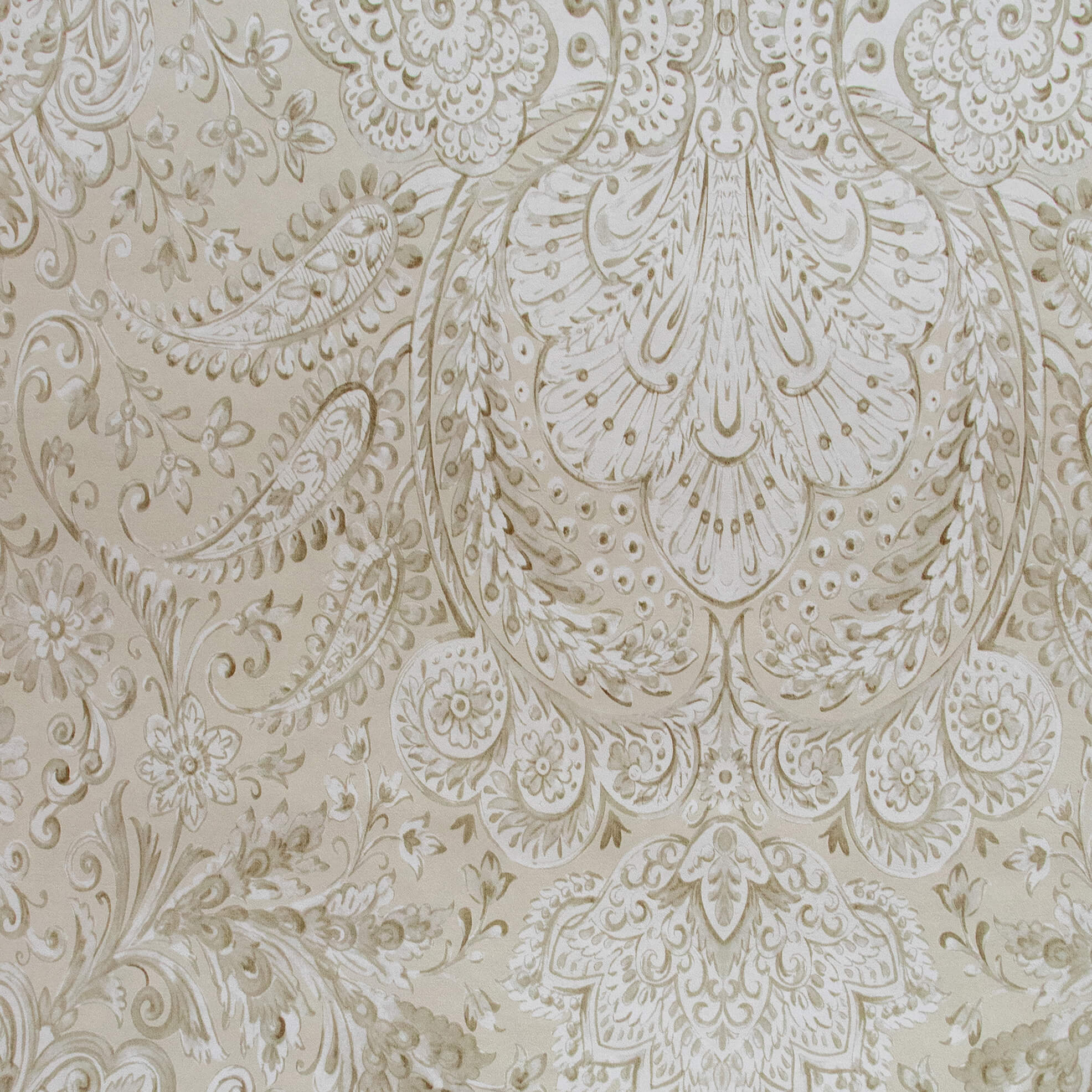 Tahiti Pine Nut Wallpaper - Tropical Collection | Waterproof & Peel-and-Stick for Bedroom, Living Room & Kitchen Decor