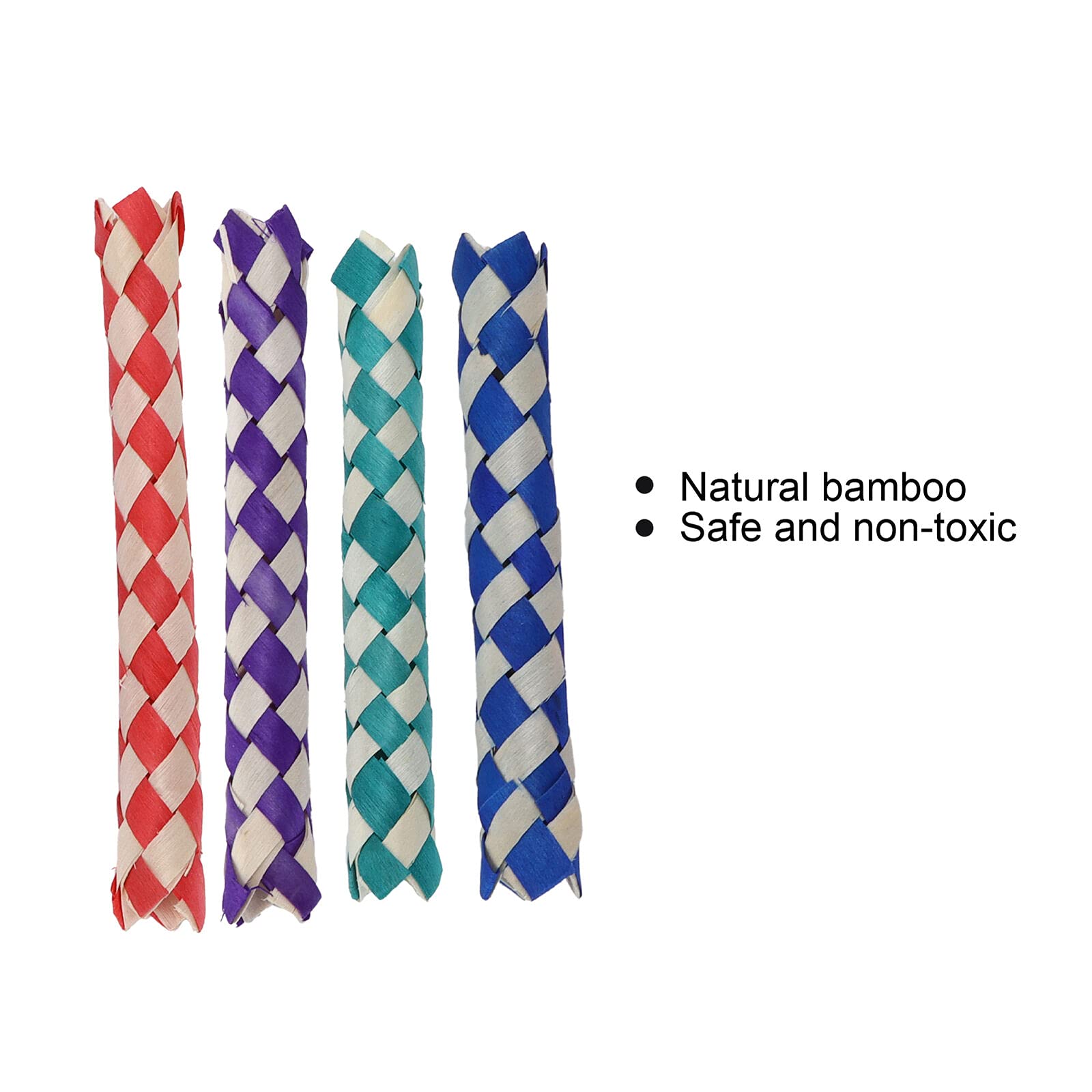 MilesMagic Chinese Finger Trap - Fun Magic Trick Gag Gift for Teens & Adults - Perfect for Birthday Parties, Pranks & Comedy Shows - Novelty Toy for Magic Tricks & Practical Jokes