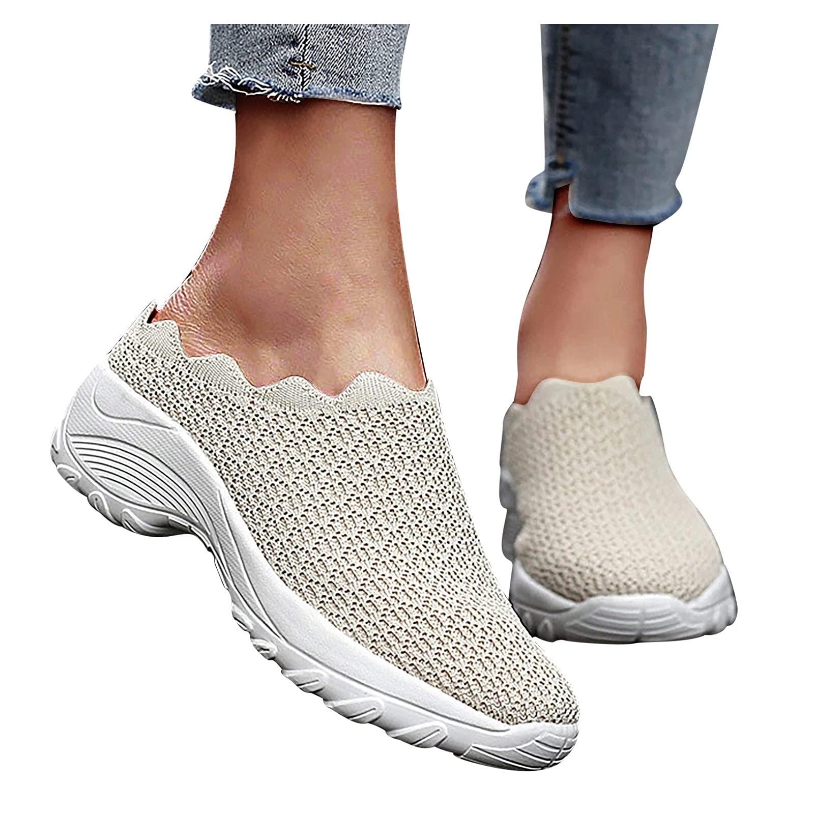 Women's Running Shoes - Breathable Lightweight Athletic Sneakers for Walking, Hiking & Outdoor Sports | Non-Slip Comfortable Trainers for Spring Summer 2022 | Perfect for Jogging, Gym Workouts & Casual Wear
